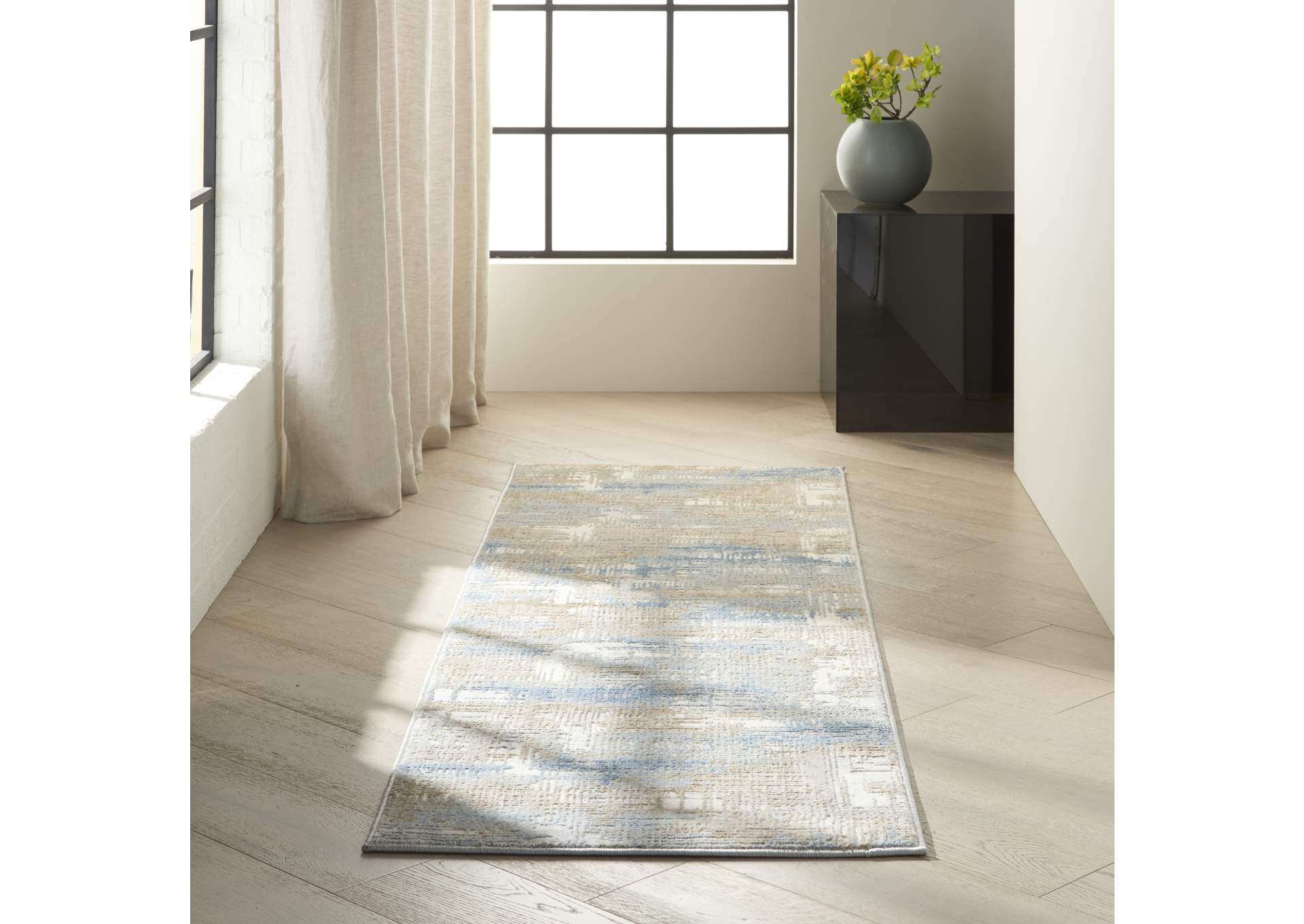 Calvin Klein Ck950 Rush 7' Runner Area Rug,Nourison