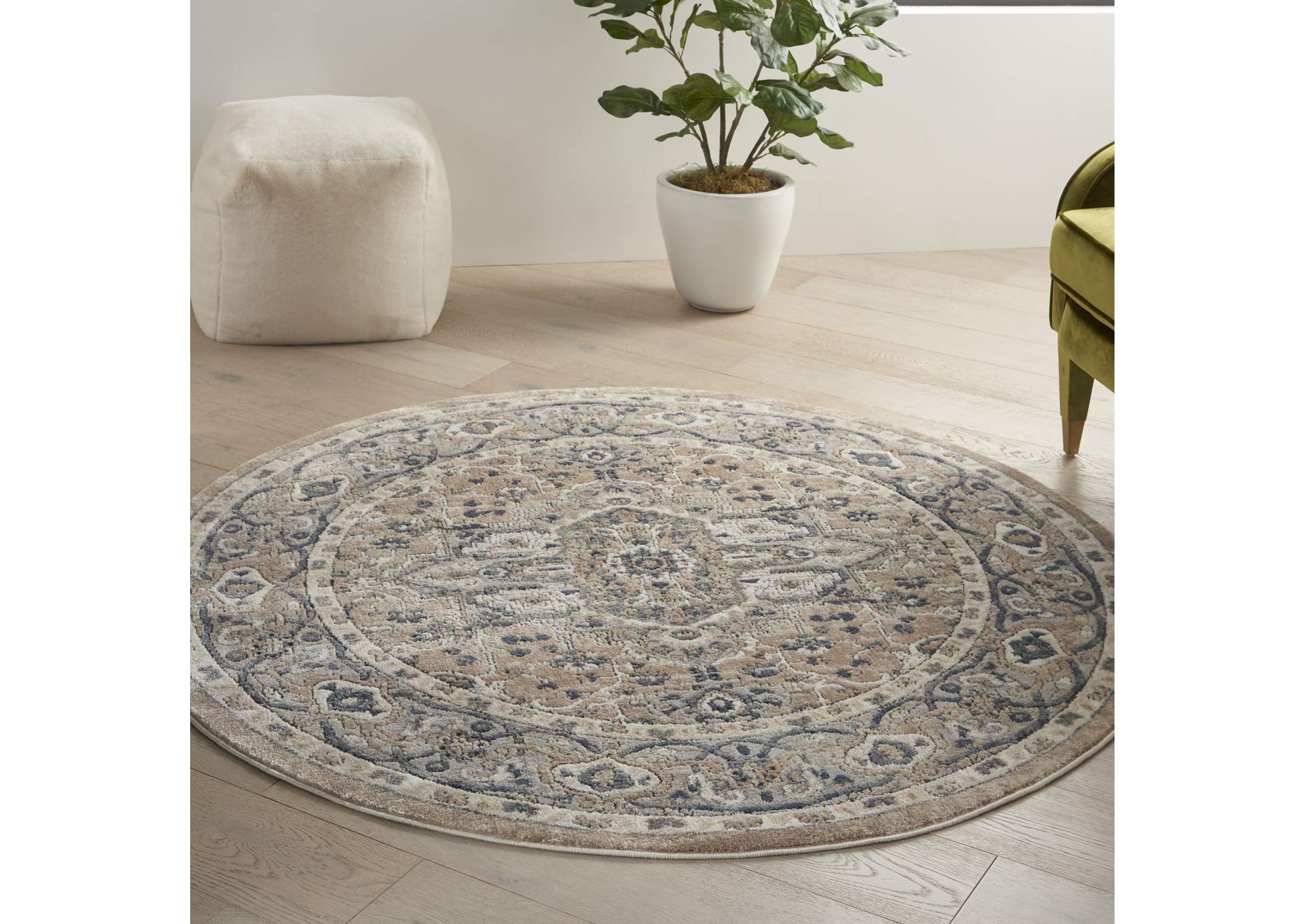 Nourison Quarry 4' Round Area Rug,Nourison