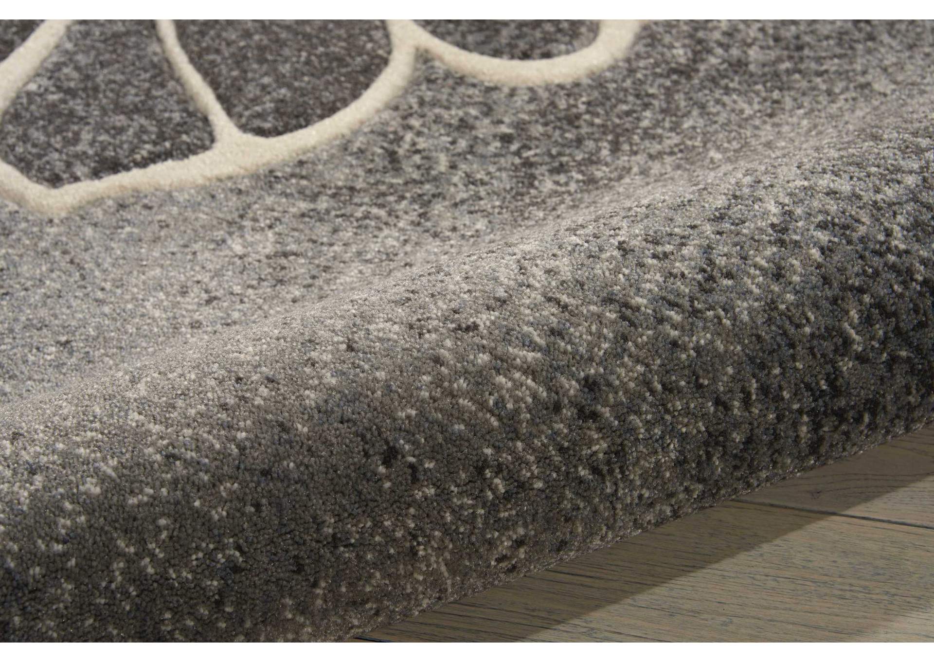 Nourison Maxell MAE04 Grey 5'x7' Area Rug,Nourison