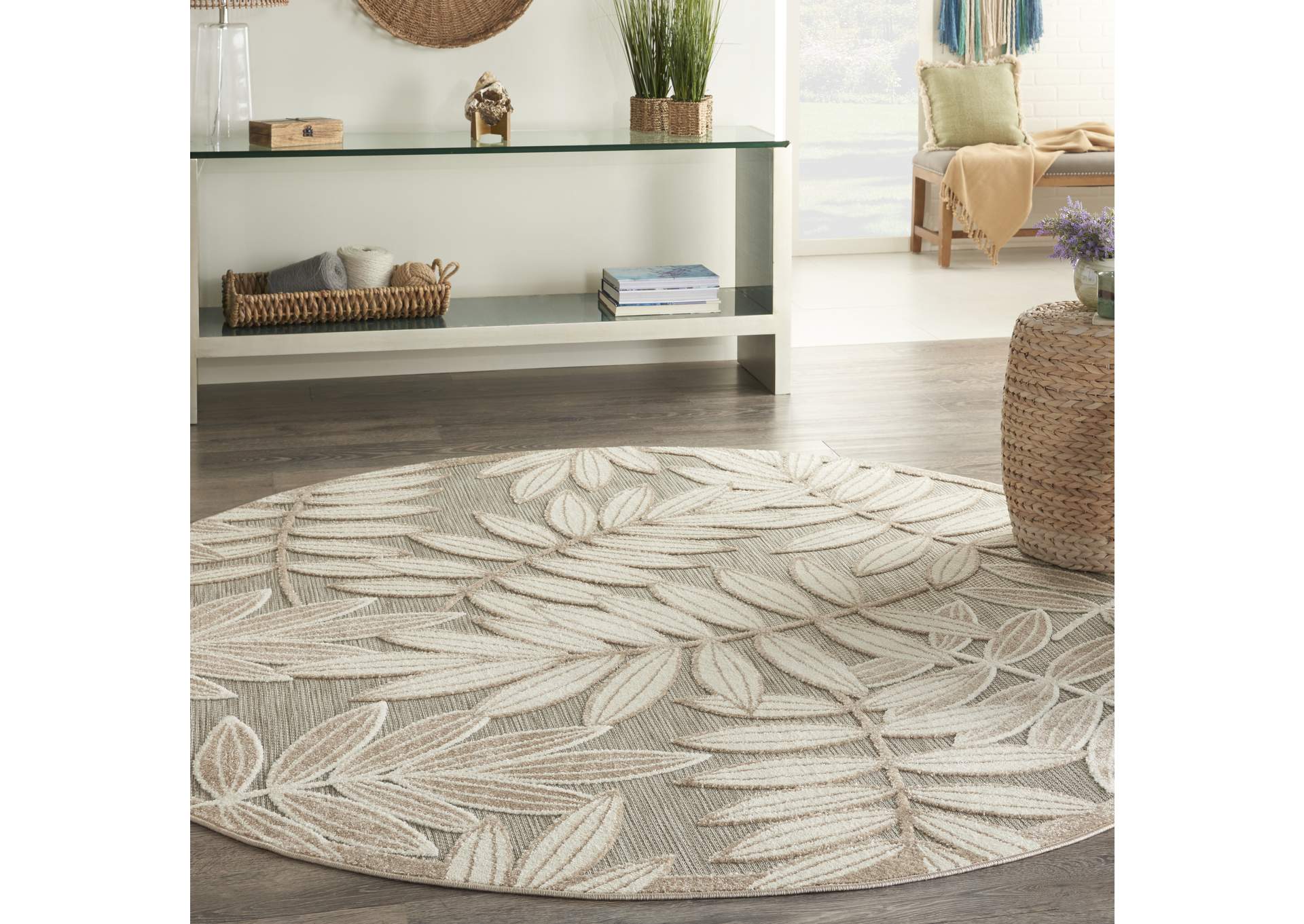 Nourison Aloha 8' Round Area Rug,Nourison
