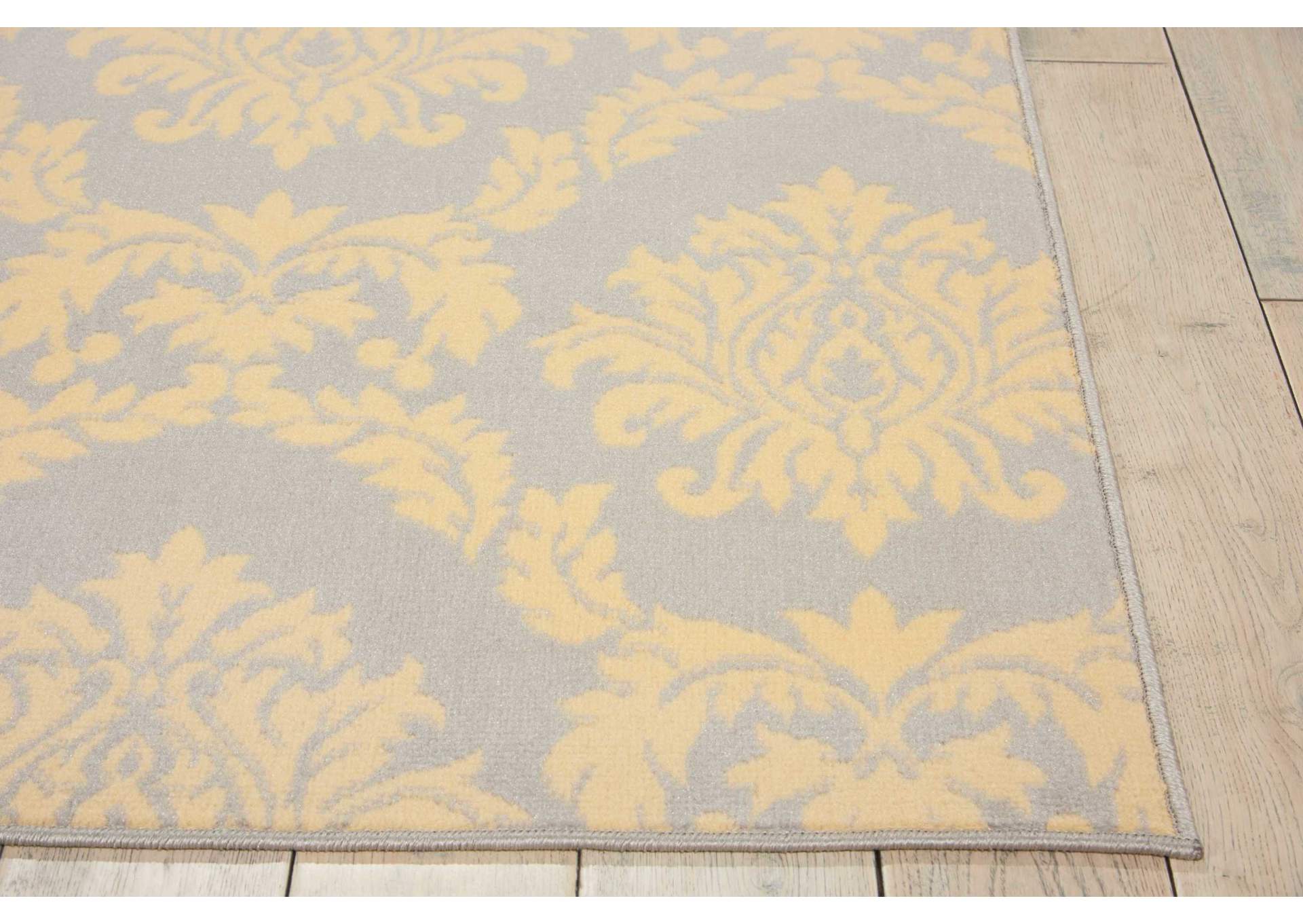 Nourison Grafix GRF11 Grey 5'x7' Area Rug,Nourison