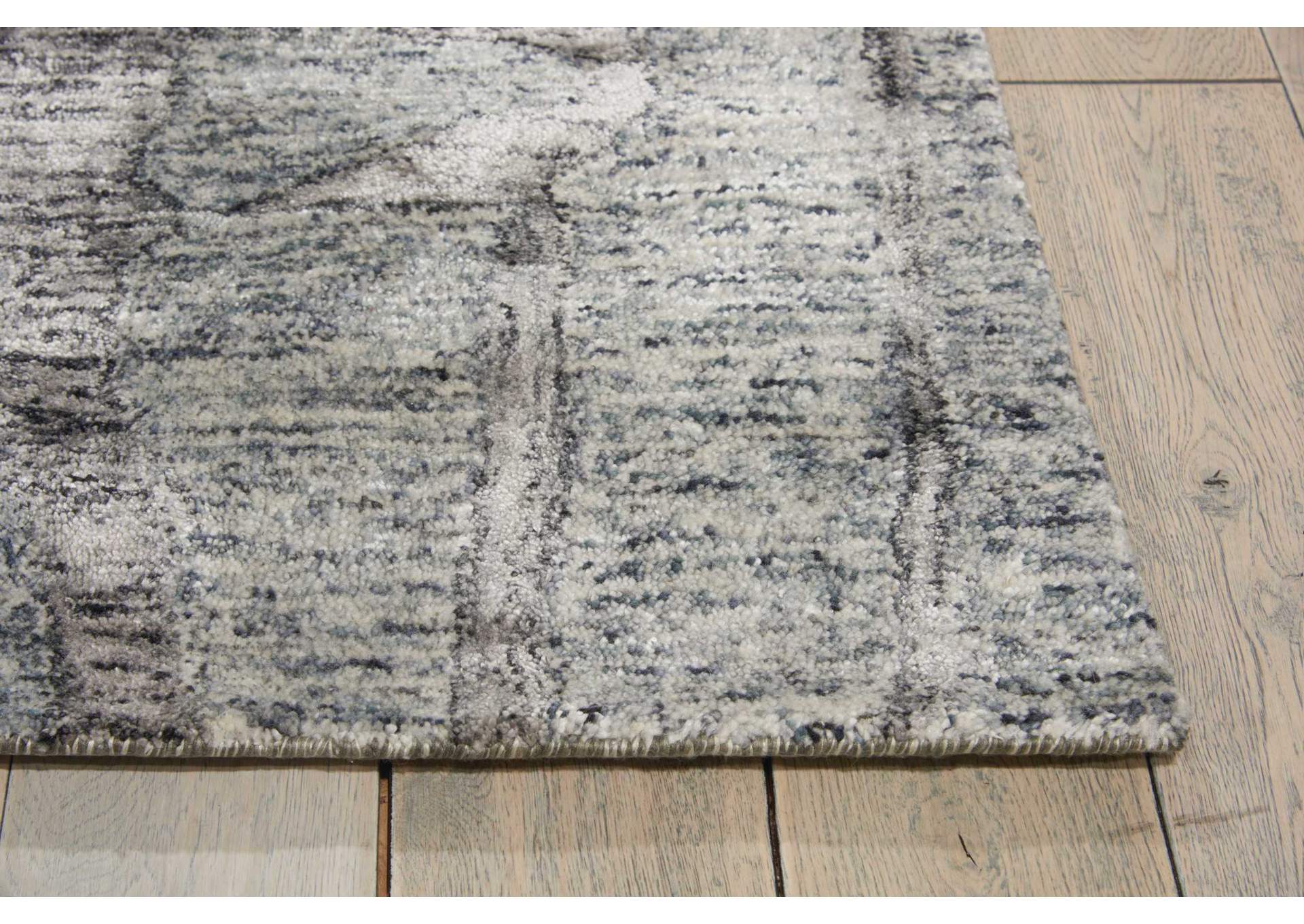 Nourison Gemstone GEM03 Grey 10'x14' Rug,Nourison