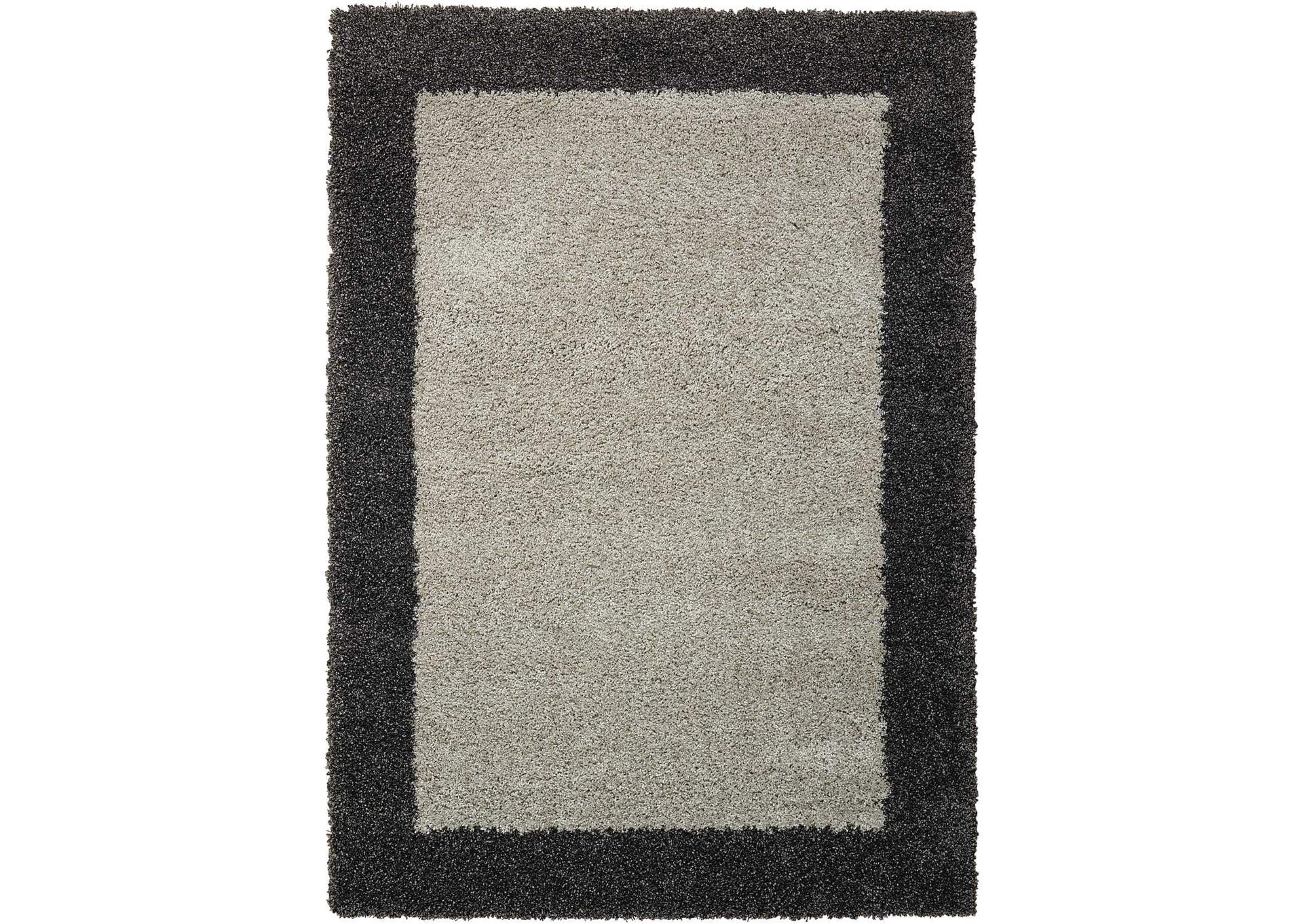 Nourison Amore AMOR5 Grey 4'x6' Area Rug,Nourison