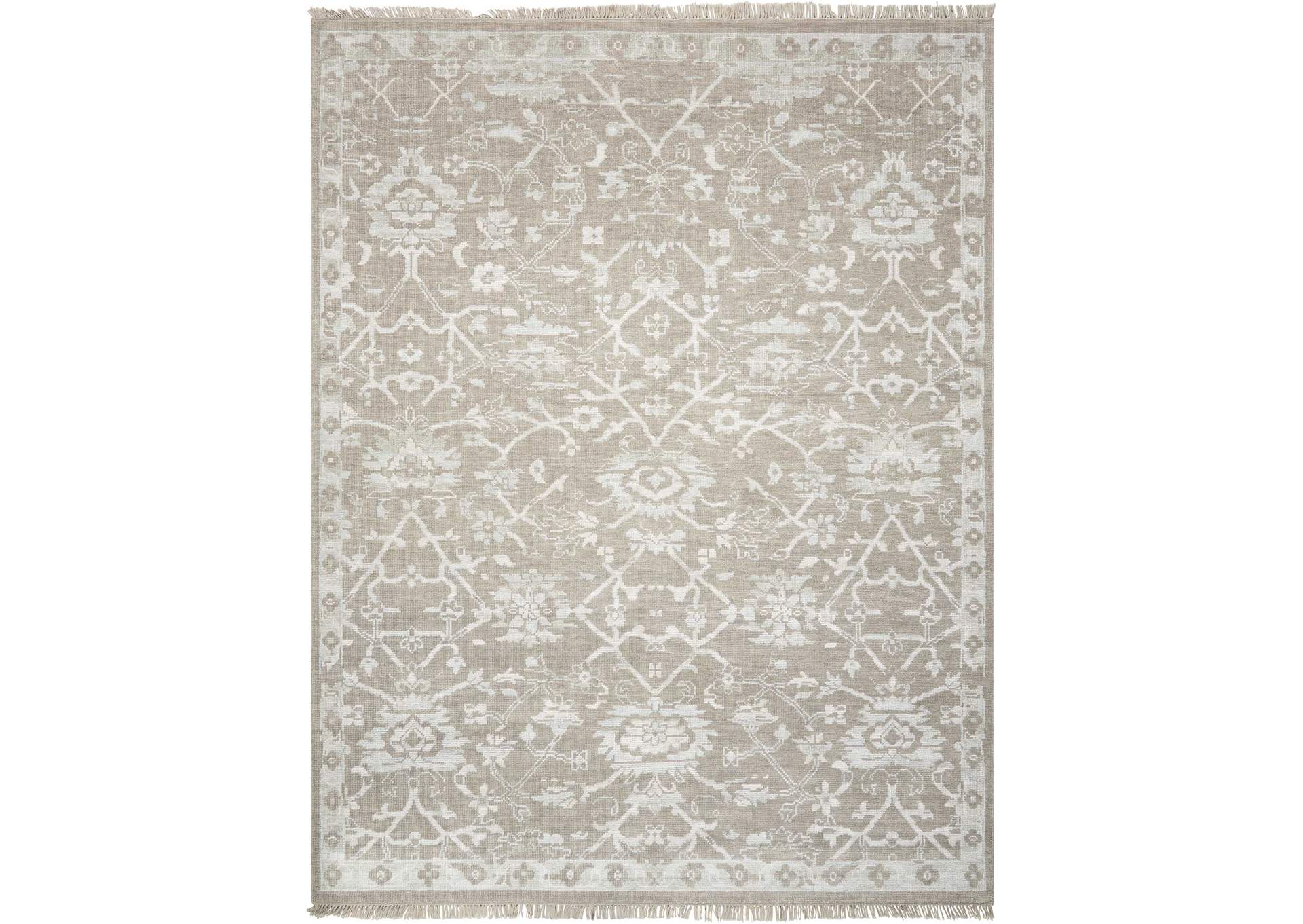 Nourison Elan ELN05 Grey 5'x8' Area Rug,Nourison
