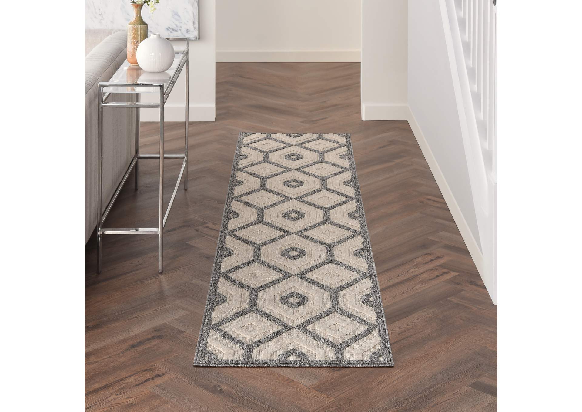 Nourison Cozumel 8' Runner Area Rug,Nourison