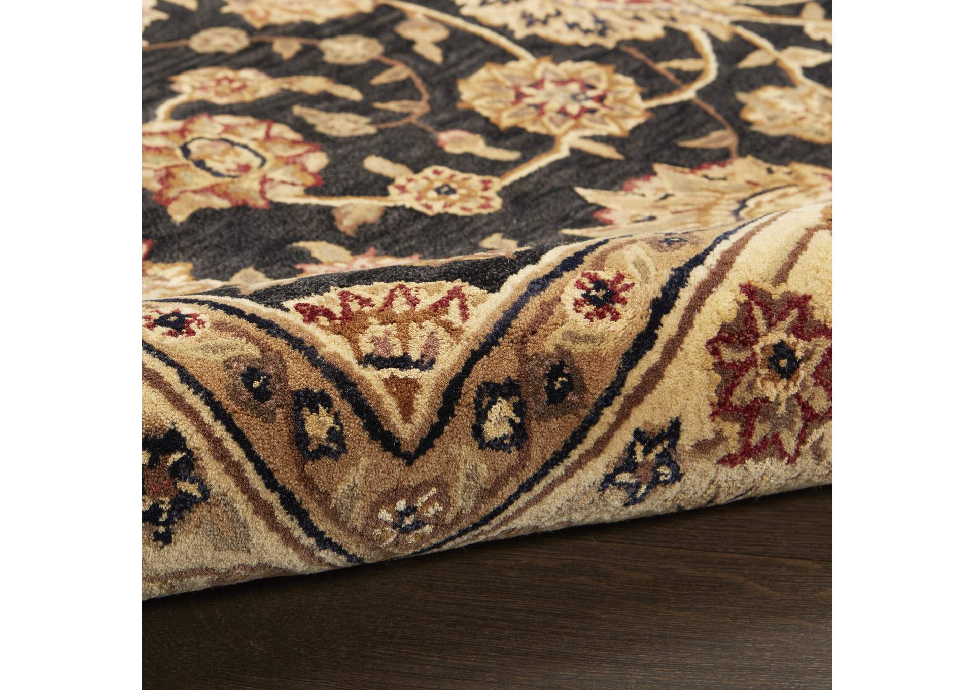 Nourison 2000 2204 Navy Blue 6'x9' Area Rug,Nourison