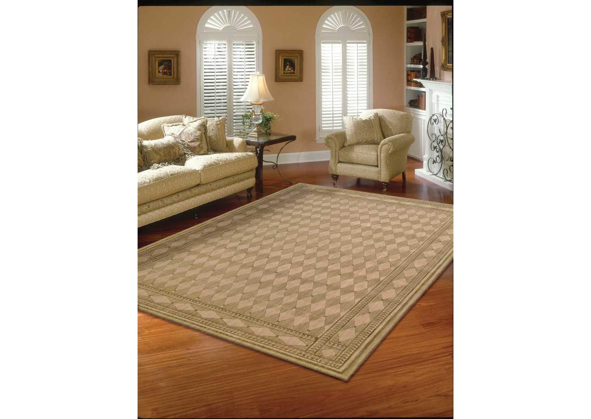 Nourison Cosmopolitan CS94 Yellow 10'x14' Rug,Nourison