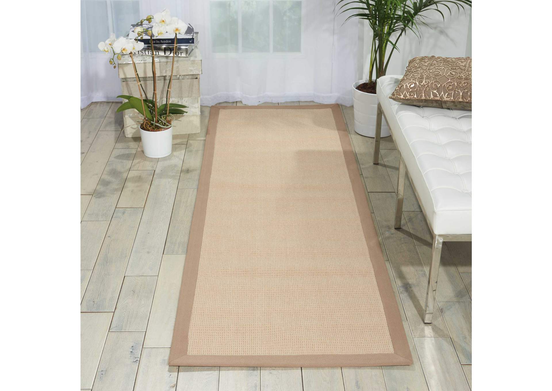 Nourison Sisal Soft SSF01 Beige 9'x13' Rug,Nourison