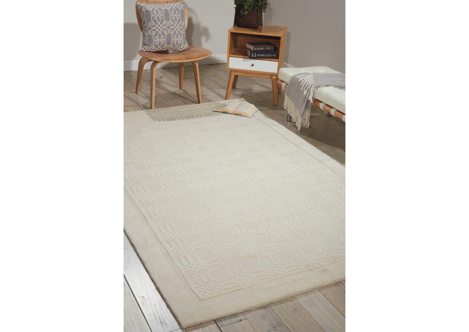 Nourison Westport WP32 White 8'x11' Rug,Nourison