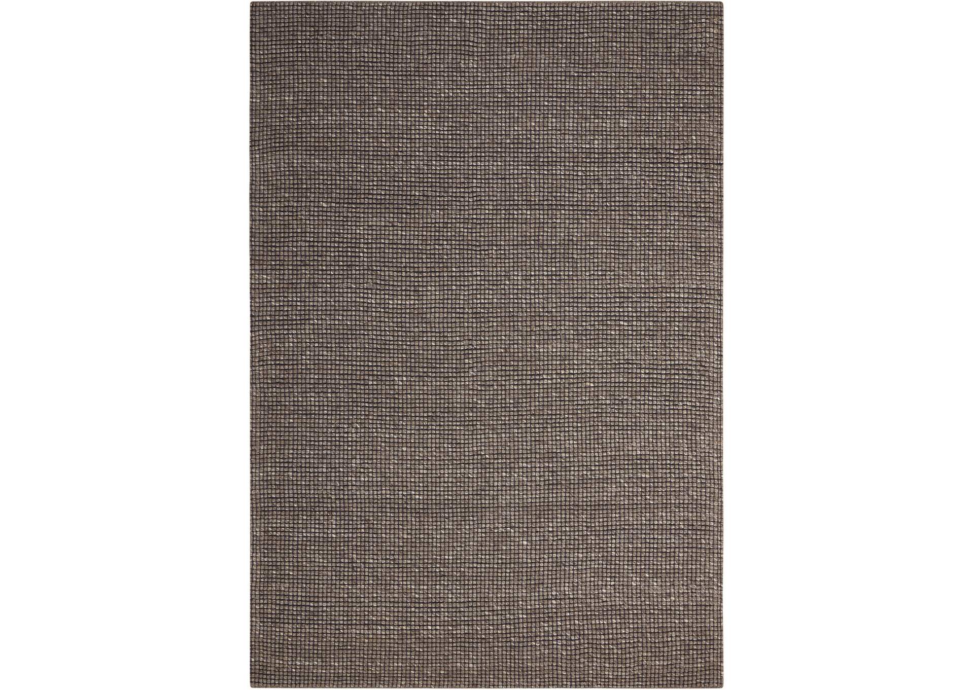 Calvin Klein Home Lowland LOW01 Grey 4'x6' Area Rug,Nourison