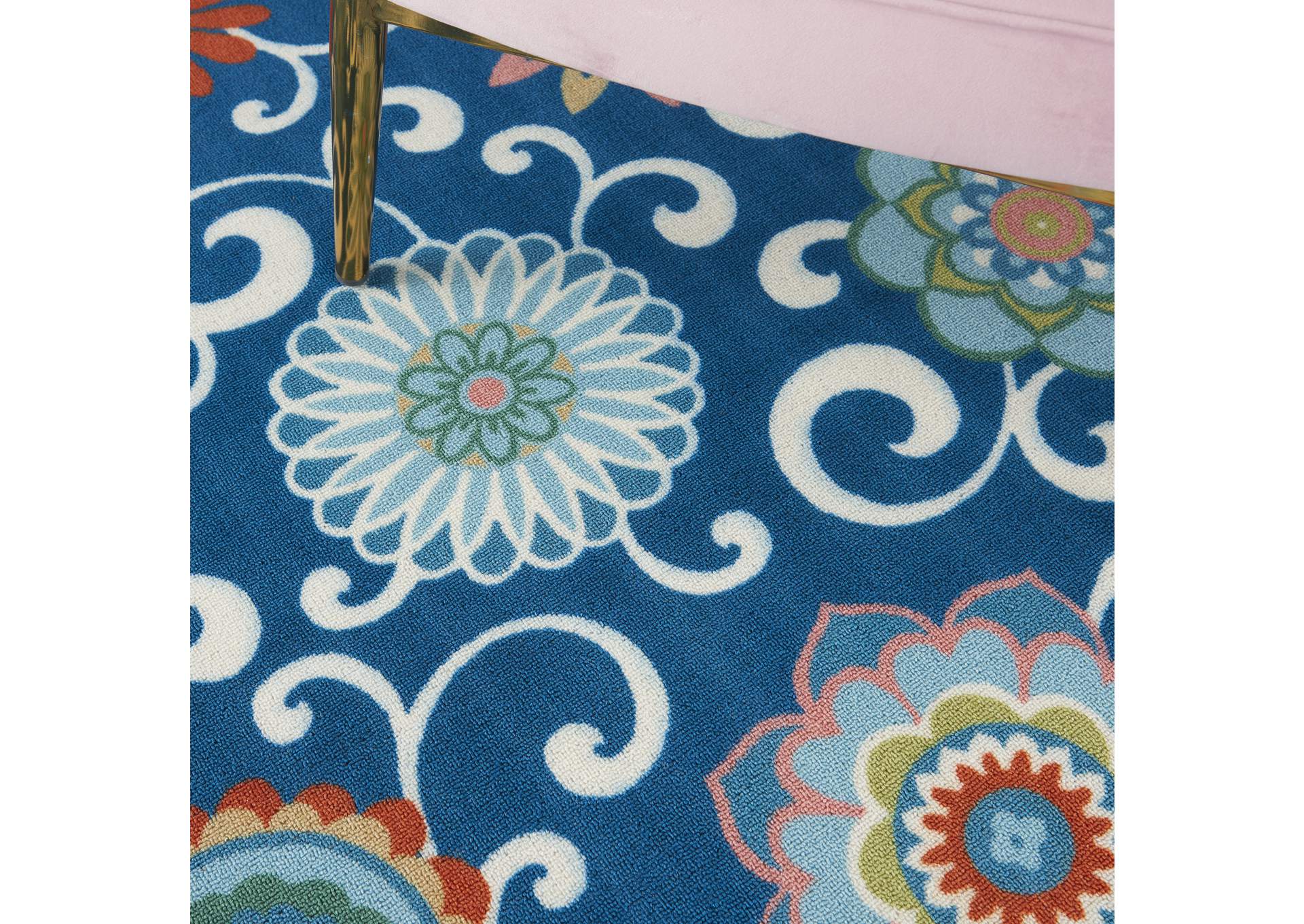 Waverly Wav01/Sun & Shade 4' x 6' Area Rug,Nourison