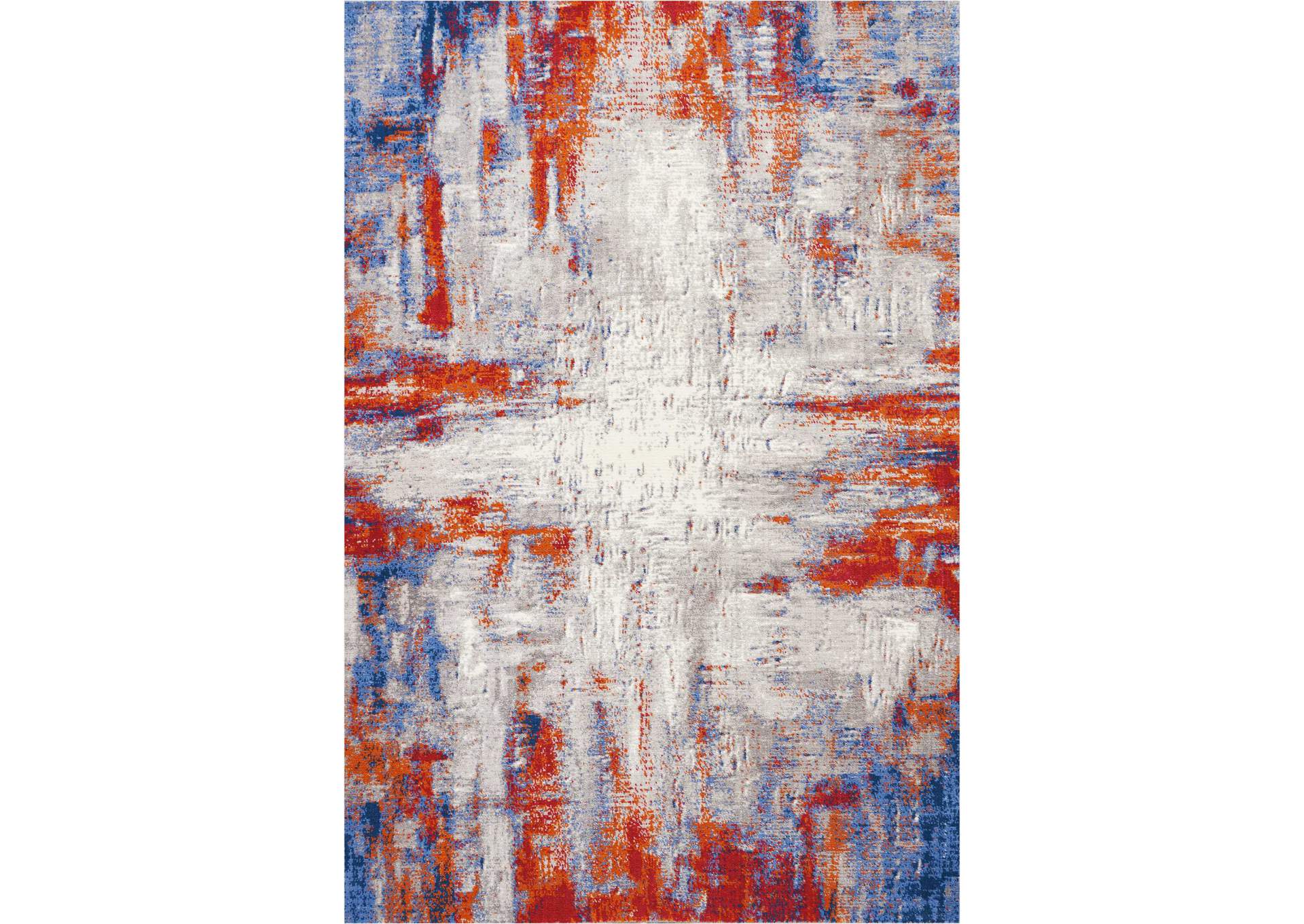 Nourison Twilight TWI26 Multicolor 6'x8' Area Rug,Nourison