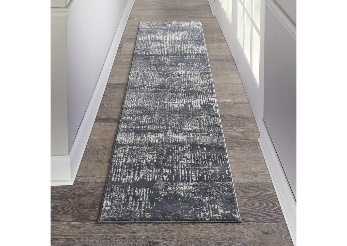 Michael Amini MA90 Uptown 8' Runner Area Rug,Nourison