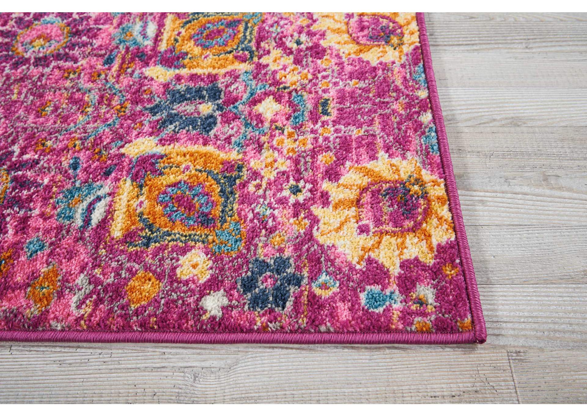Nourison Passion 2' X 3' Pink Boho Area Rug,Nourison