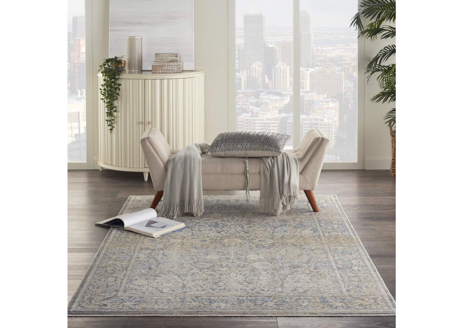Nourison Lustrous Weave 5' x 8' Area Rug,Nourison