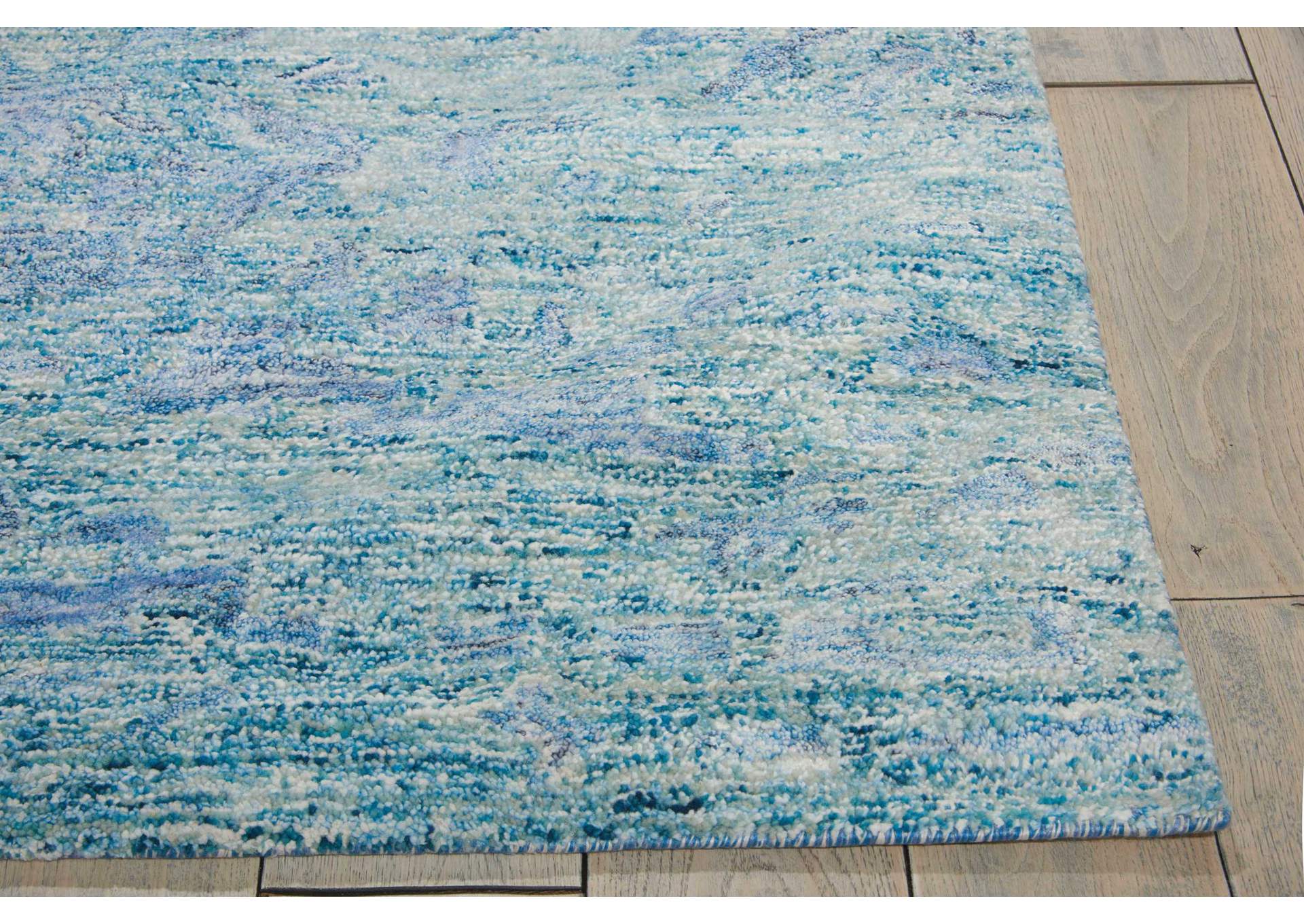 Nourison Gemstone GEM05 Blue 8'x10' Rug,Nourison