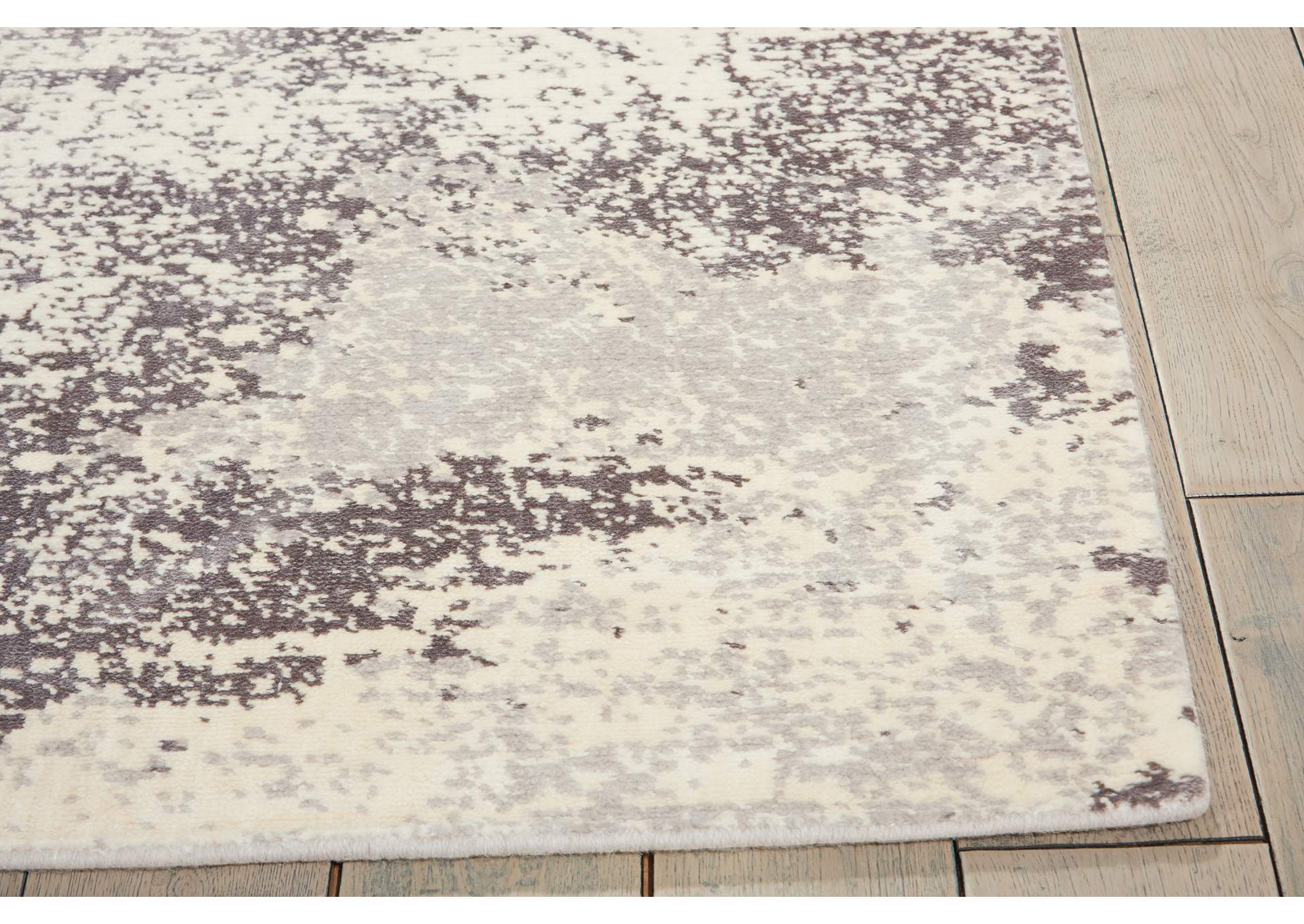 Nourison Twilight TWI06 Grey 6'x8' Area Rug,Nourison