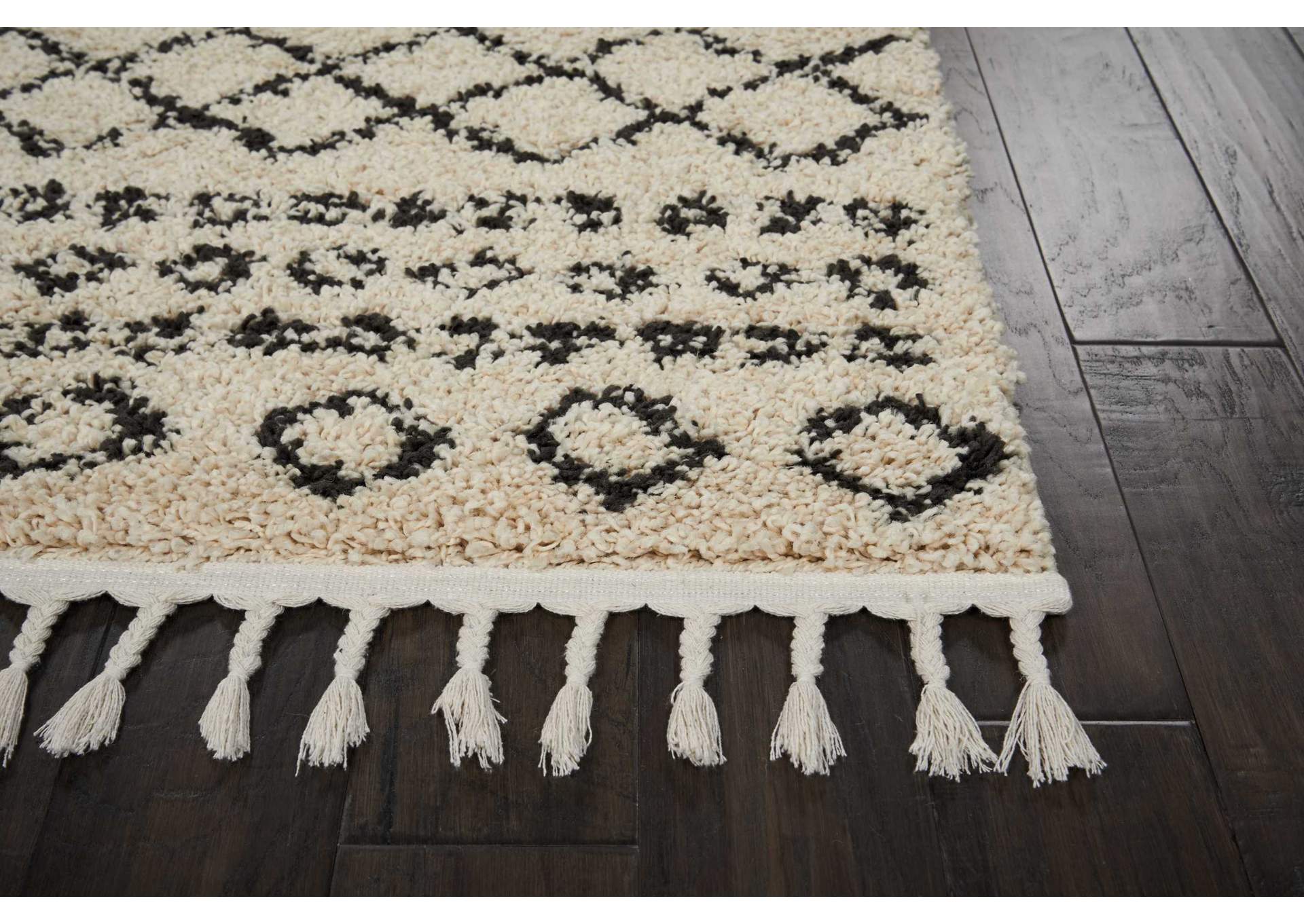 Nourison Moroccan Shag 4' x 7' Area Rug,Nourison