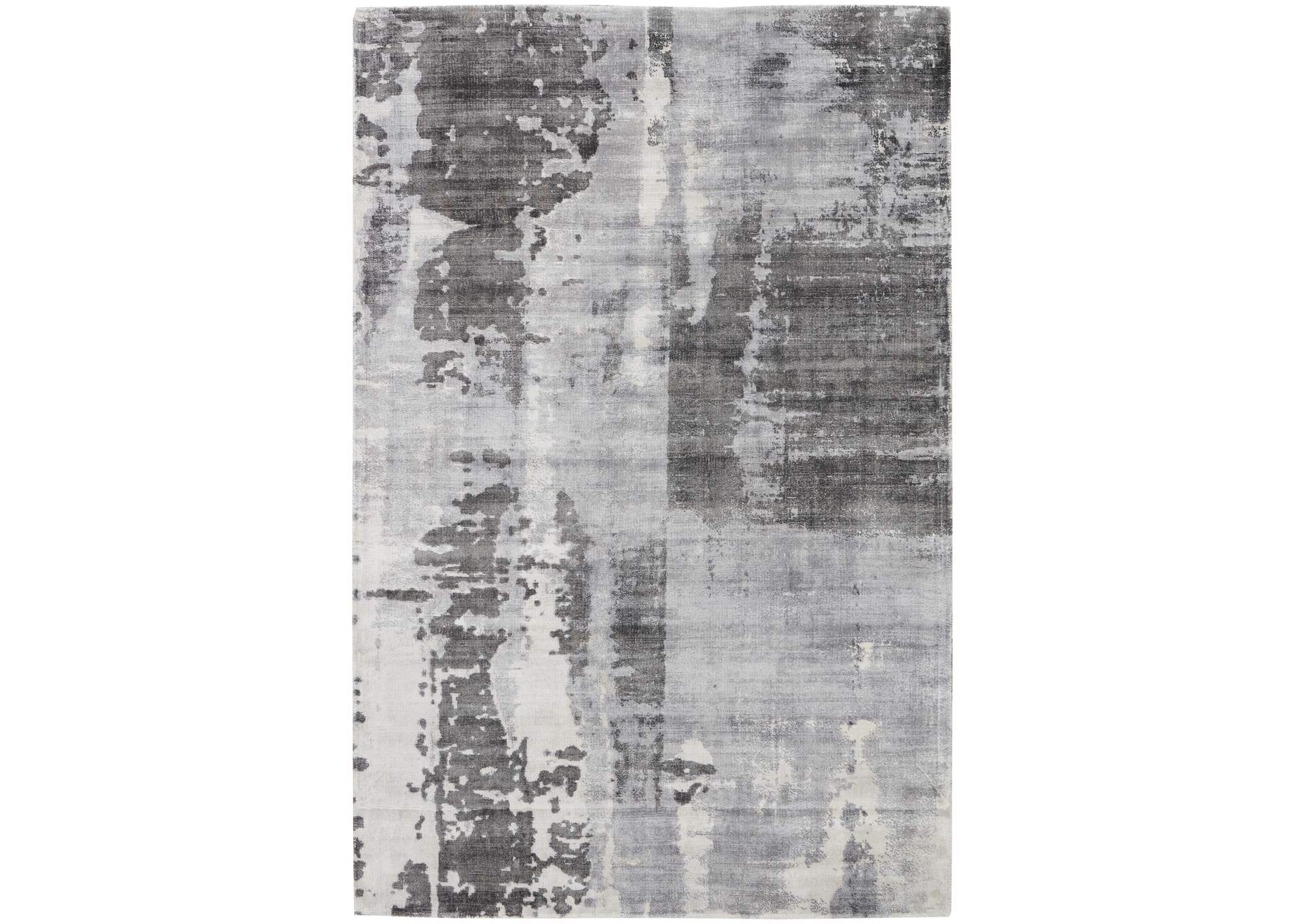 kathy ireland Home Safari Dreams KI373 Grey 4'x6' Area Rug,Nourison