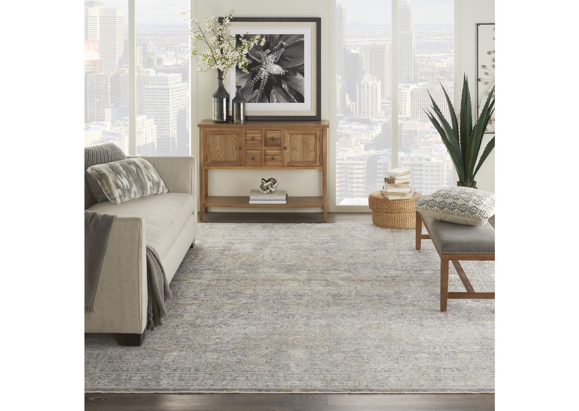 Nourison Lustrous Weave 10' x 13' Area Rug,Nourison