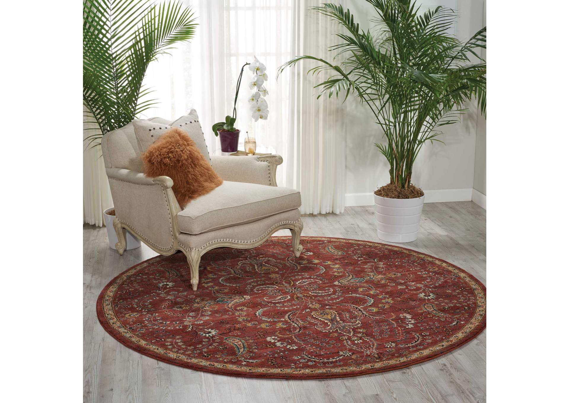 Nourison 2020 NR204 8' Round Area Rug,Nourison