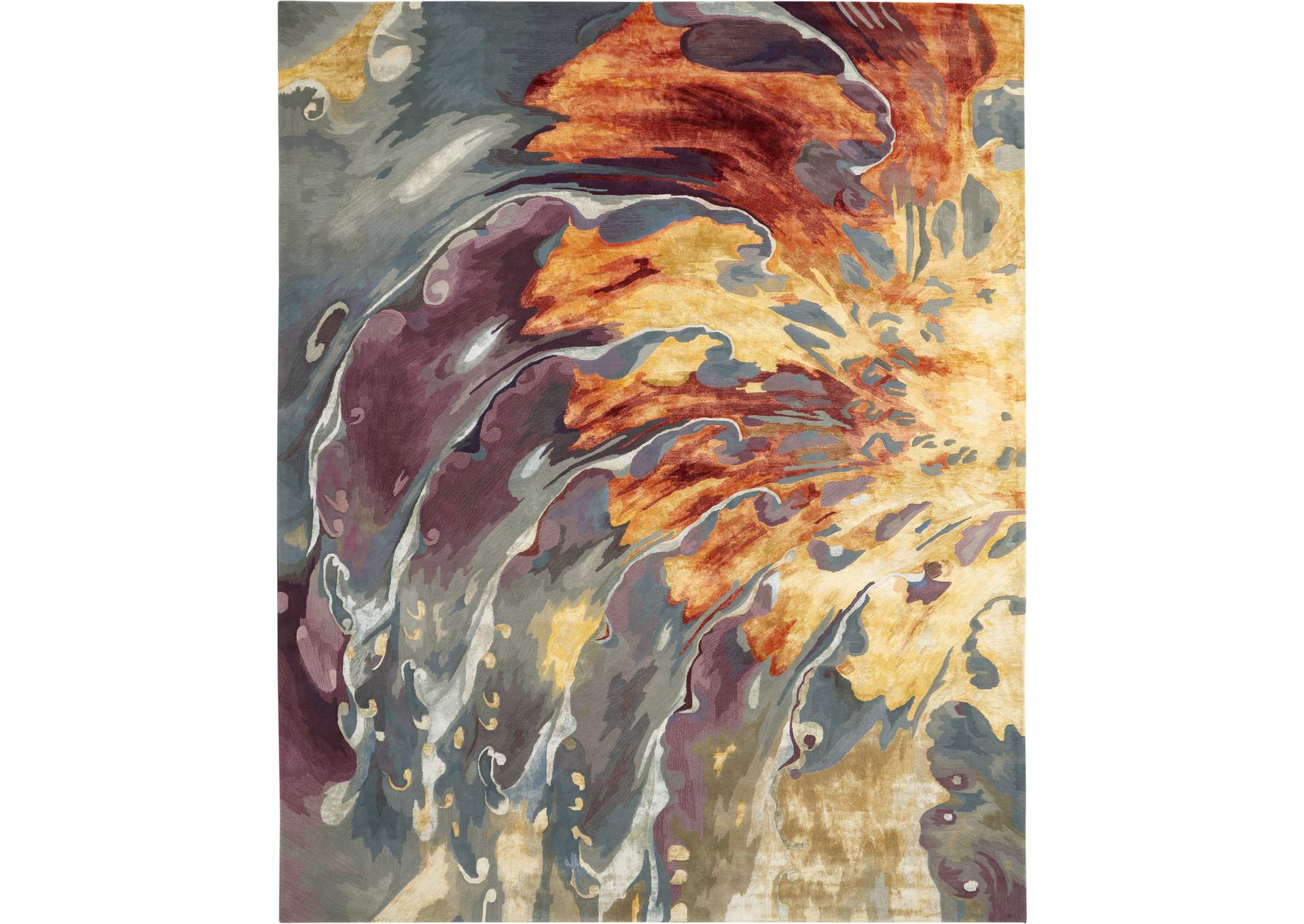 Nourison Prismatic 12'x15" Multicolor Abstract Oversized Area Rug,Nourison
