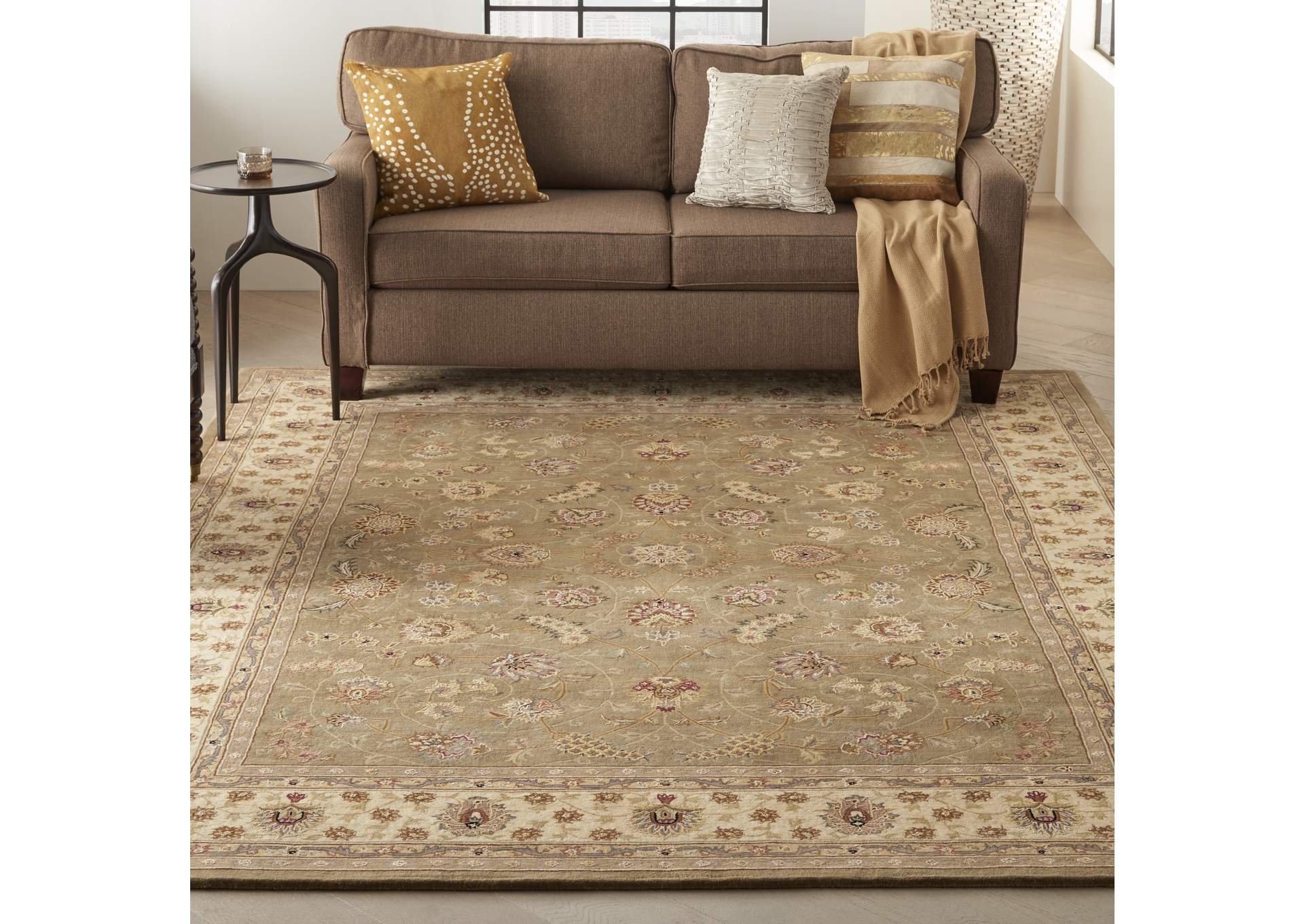 Nourison 2000 2003 Olive 8'x10' Area Rug,Nourison