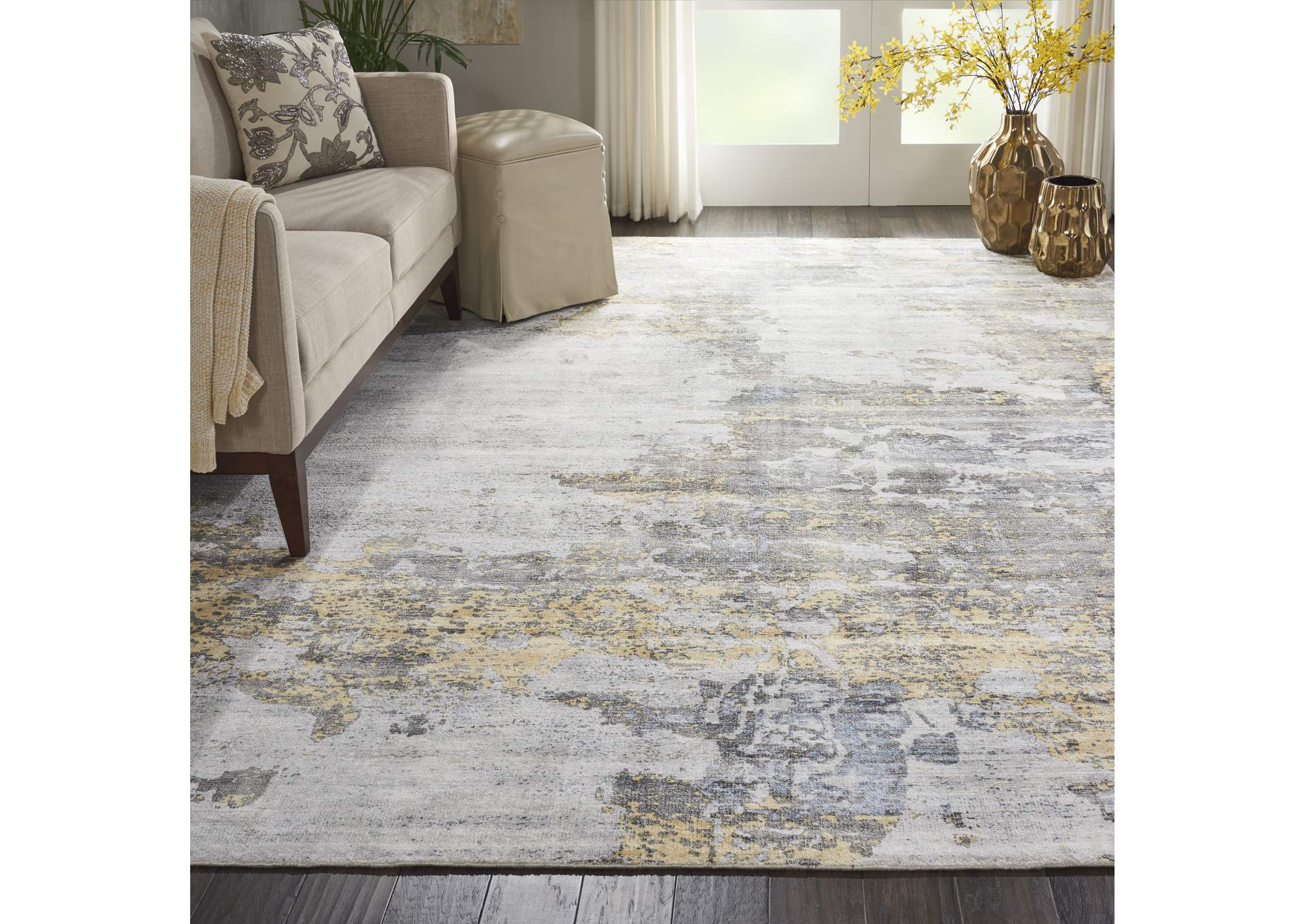 Safari Dreams by kathy ireland Home KI371 IVGLD,Nourison