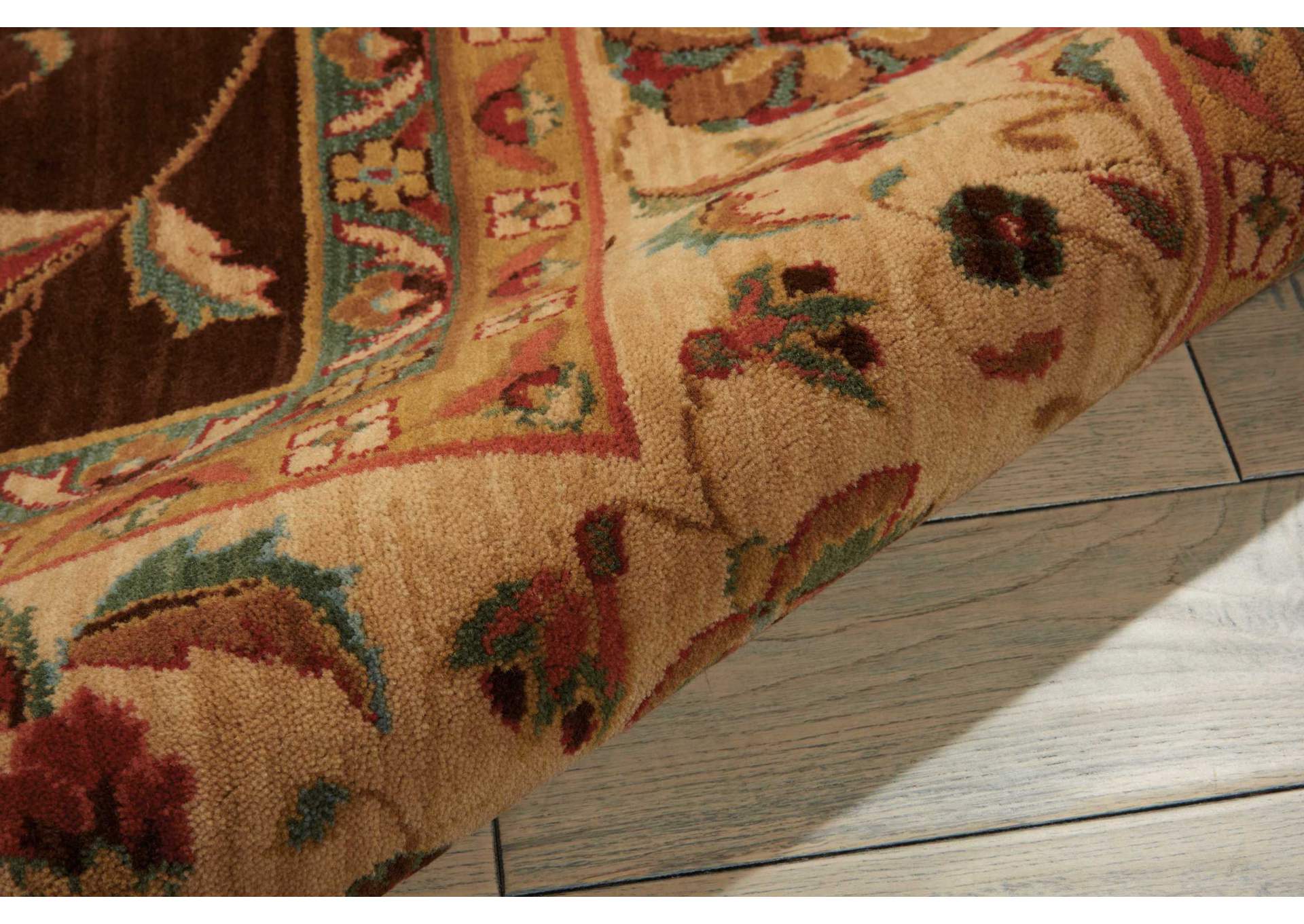Nourison Living Treasures LI04 Brown 8'x11' Rug,Nourison