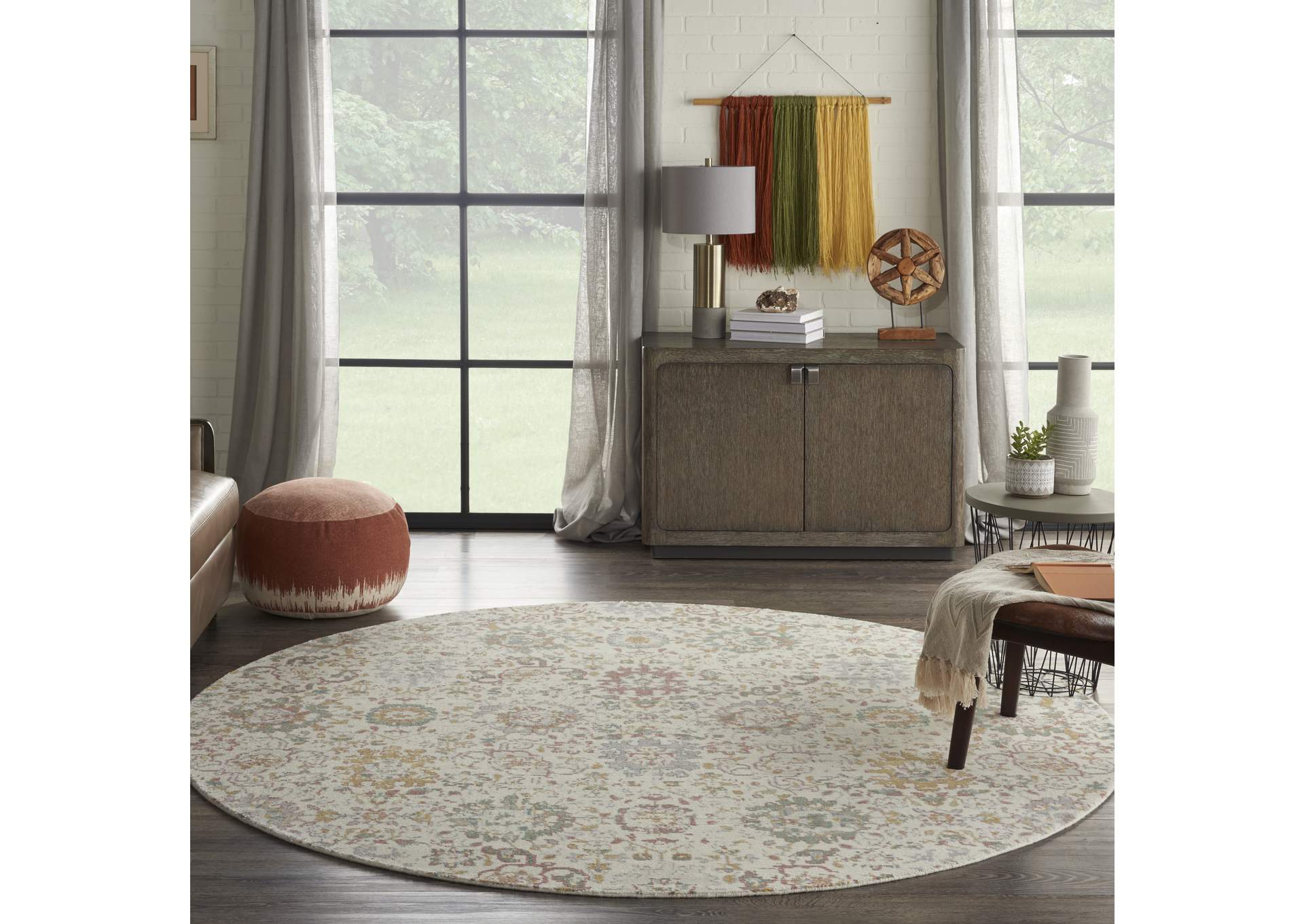 Nourison Twilight 8' Round Area Rug,Nourison