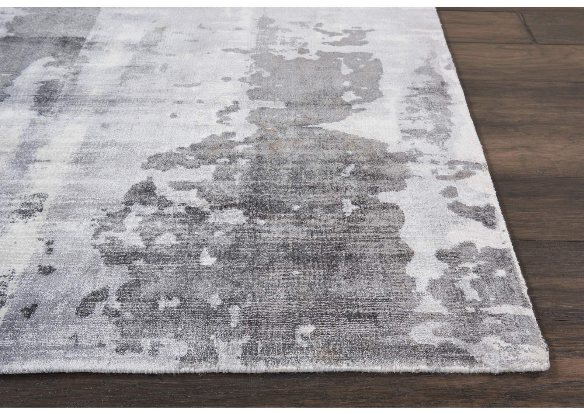 kathy ireland Home Safari Dreams KI373 Grey 4'x6' Area Rug,Nourison