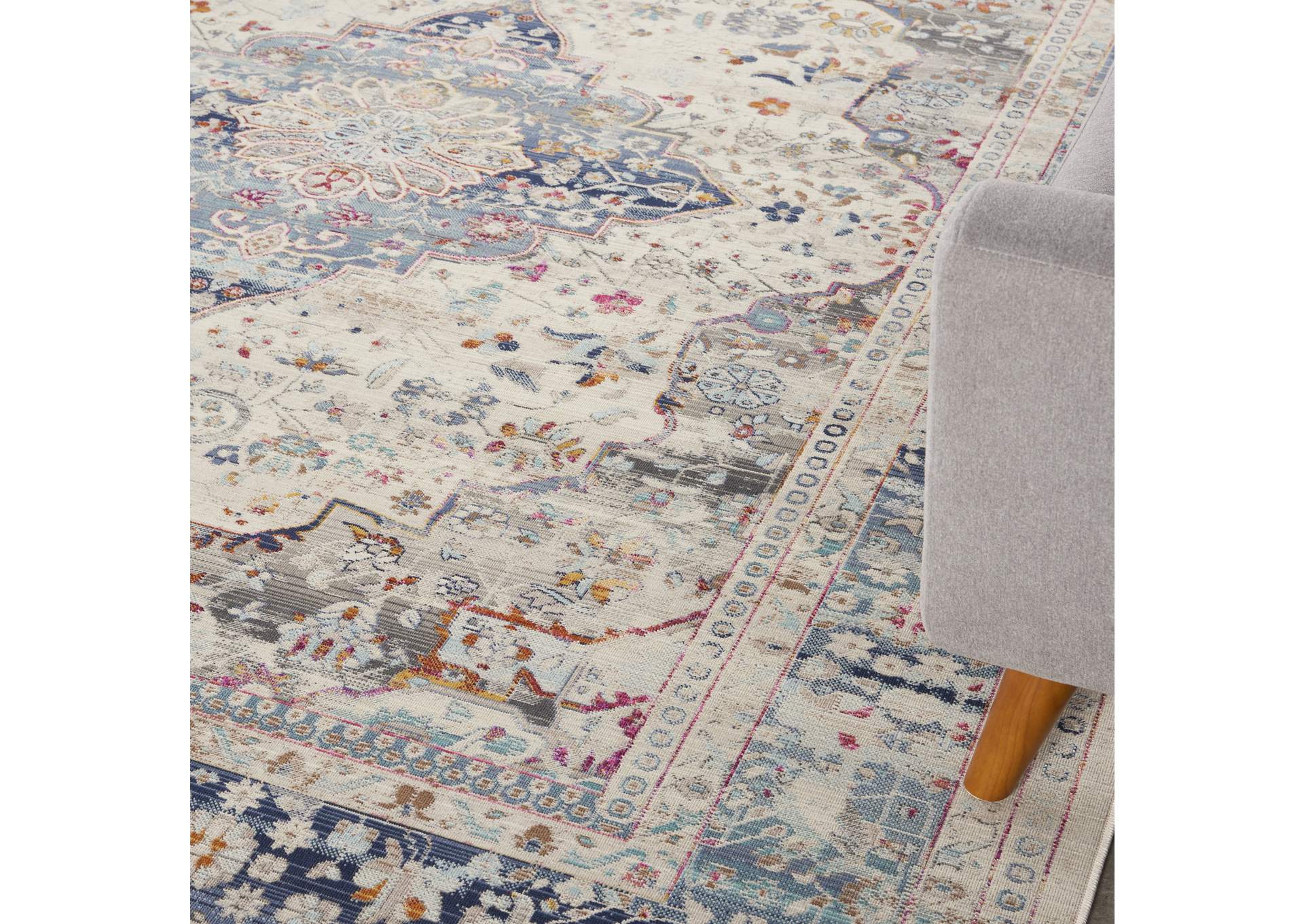 Nourison Vintage Kashan 9' x 12' Area Rug,Nourison