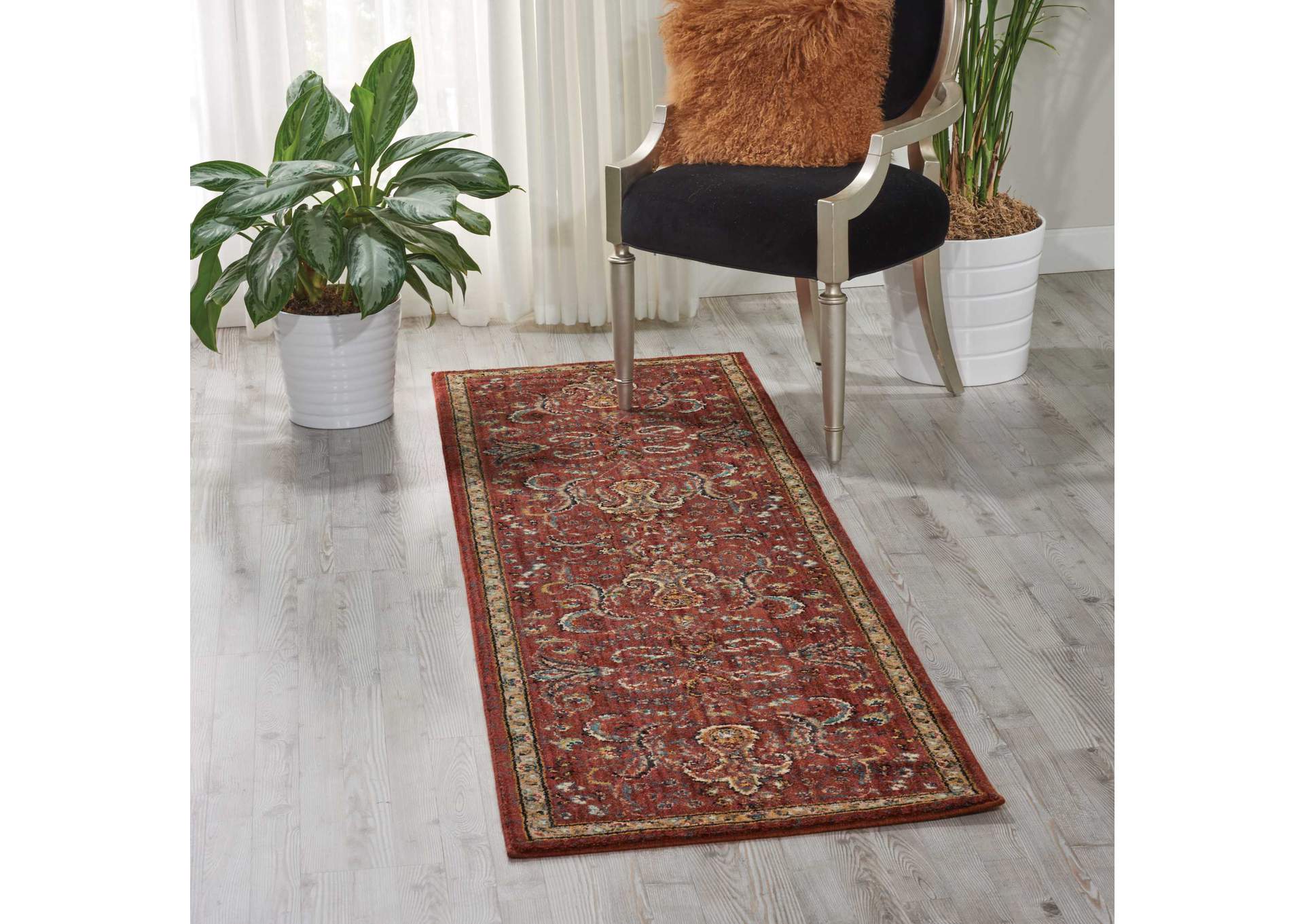 Nourison 2020 NR204 8' Runner Area Rug,Nourison