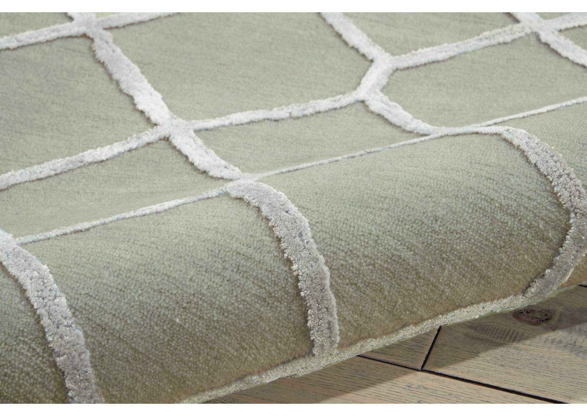 Nourison Vita VIT13 Green 8'x10' Rug,Nourison