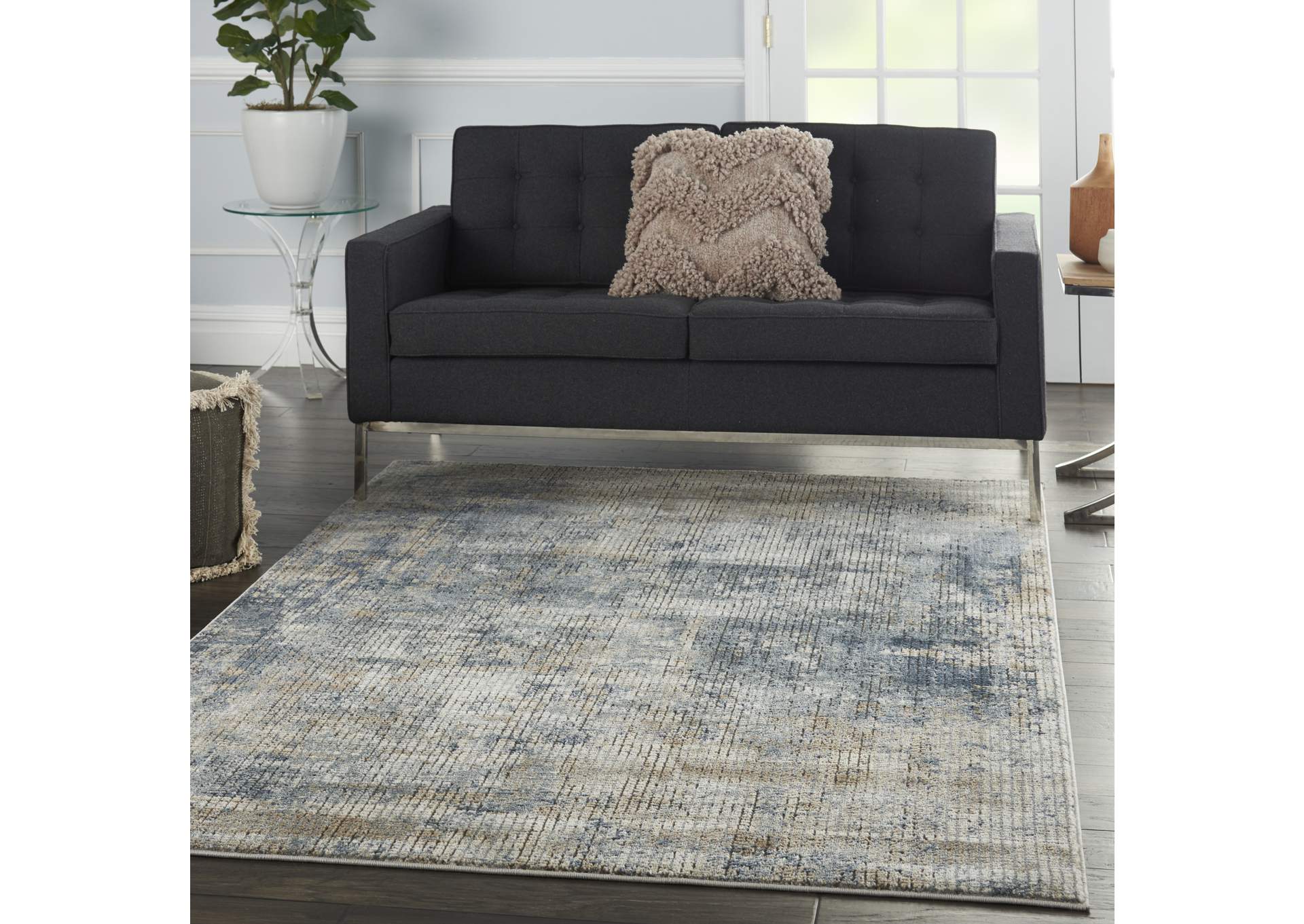 Nourison Quarry 4'x6' Rustic Area Rug,Nourison