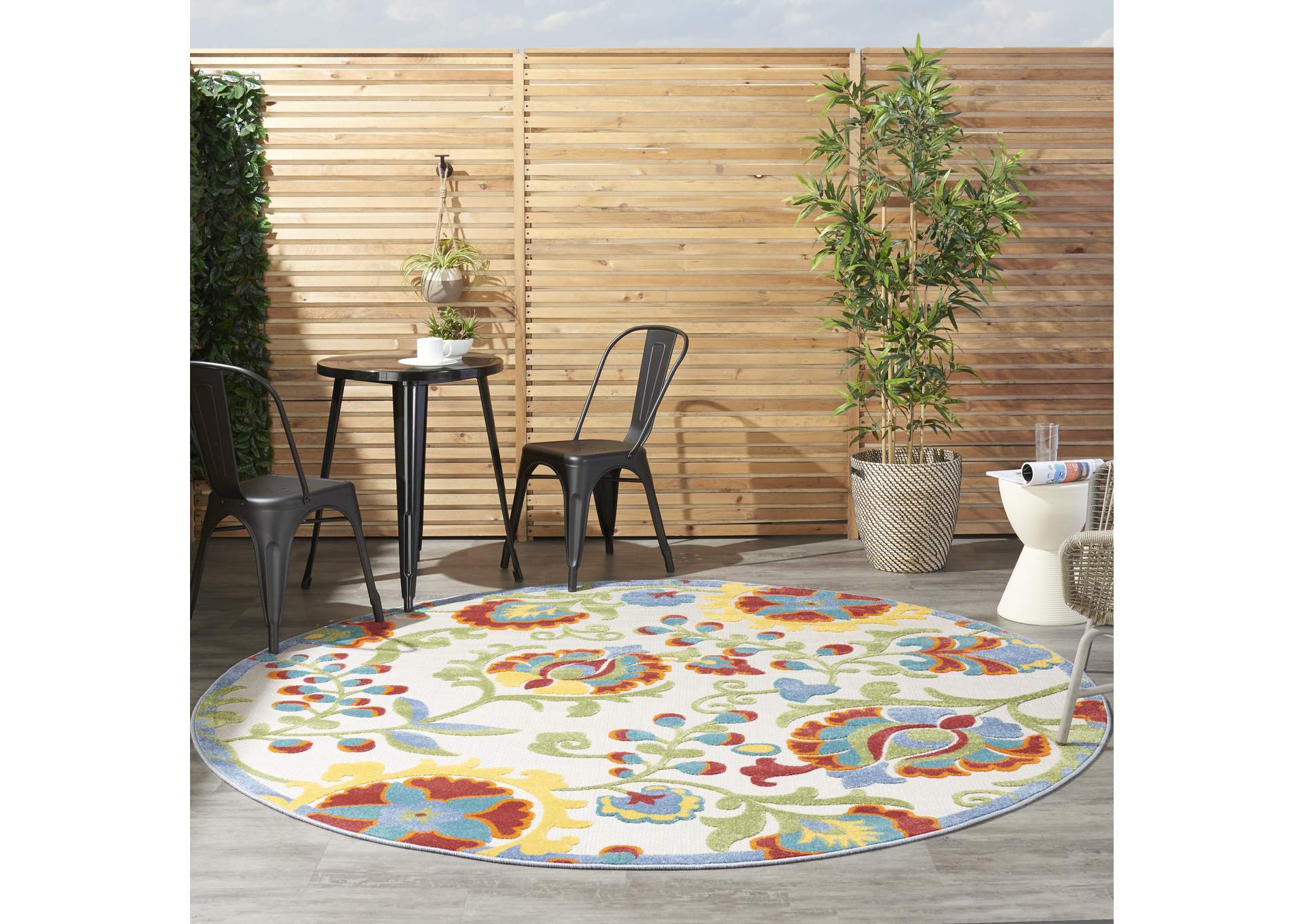 Nourison Aloha 8' Round Area Rug,Nourison
