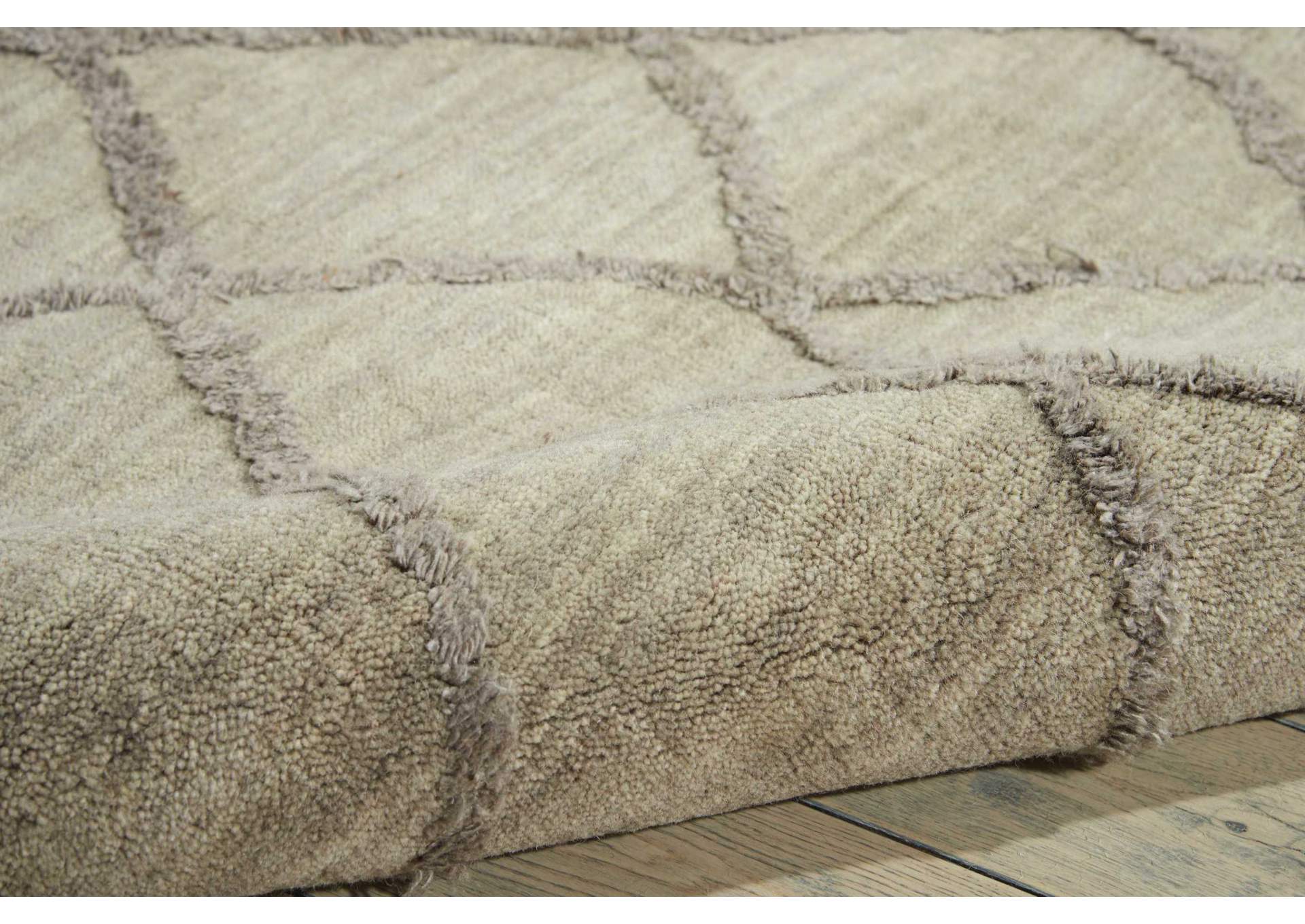 Nourison Lunette LNT01 Grey 5'x8' Area Rug,Nourison