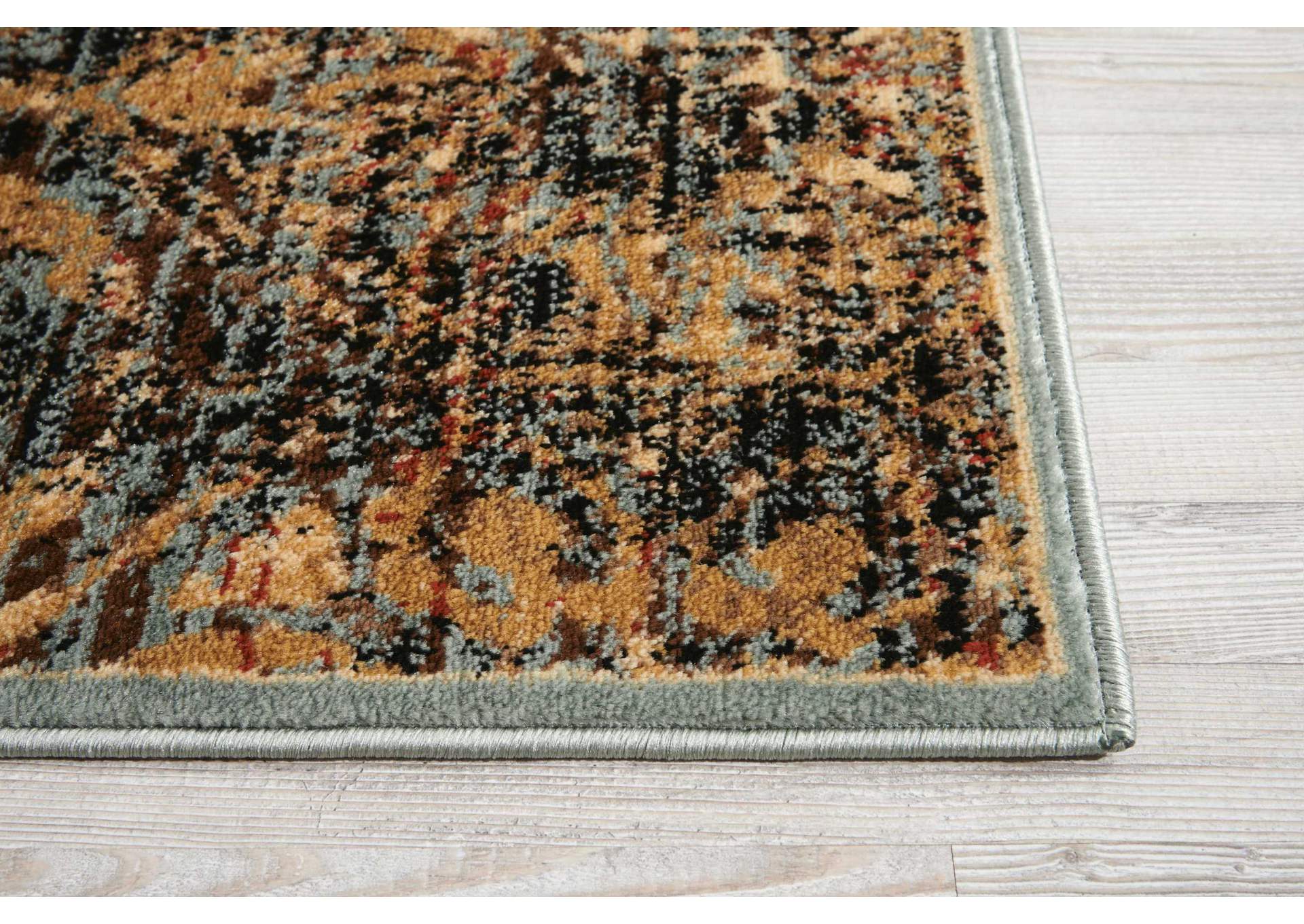 Nourison Delano 2'x3' Blue Area Rug,Nourison