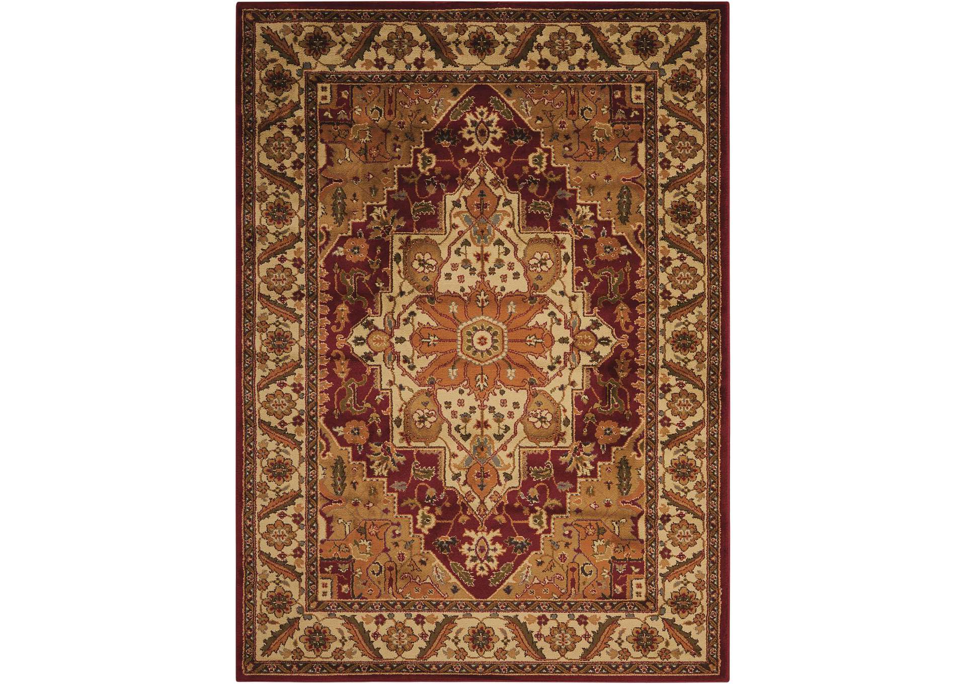 Nourison Paramount PAR05 Yellow 8'x11' Rug,Nourison