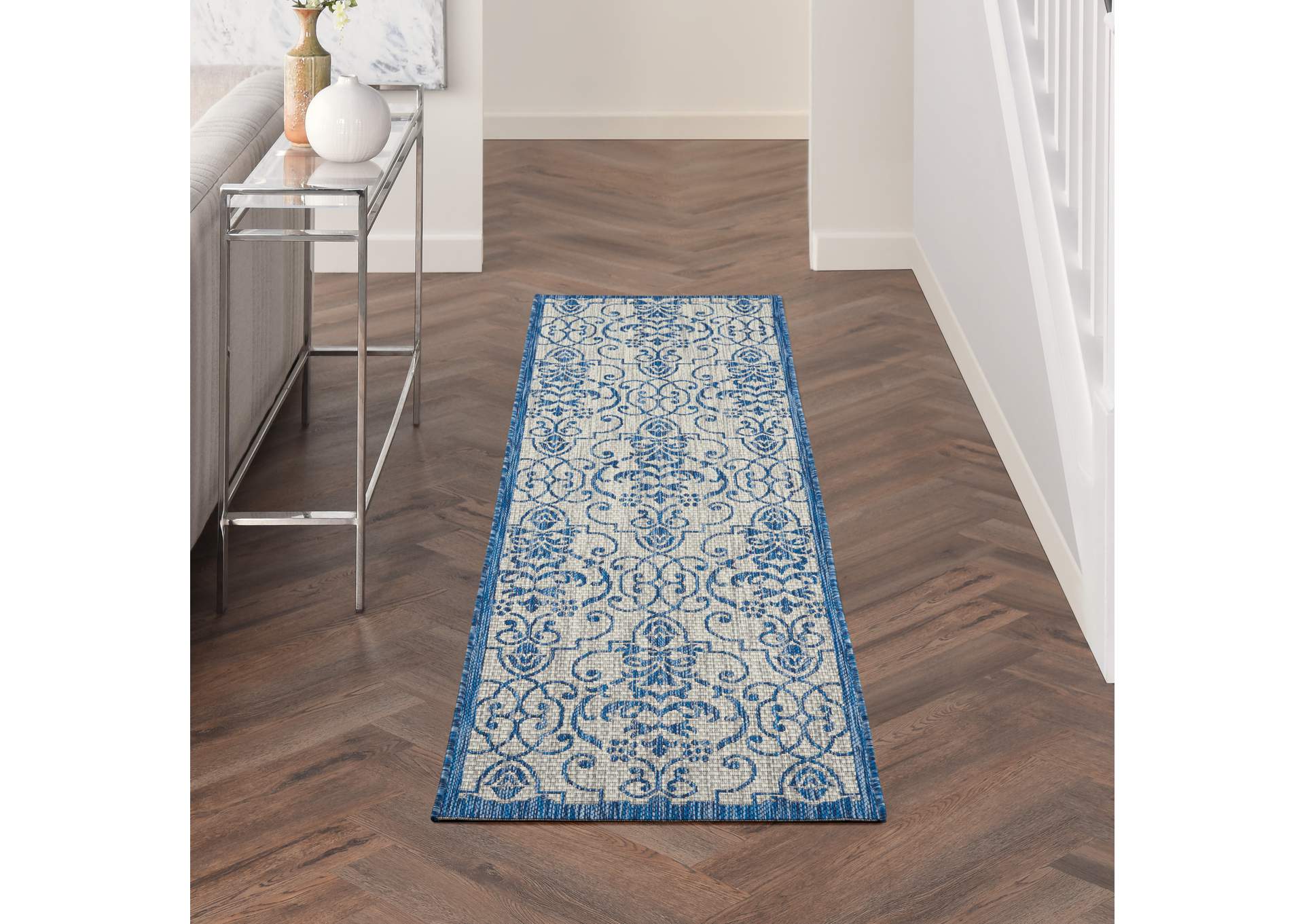 Nourison Country Side 8' Runner Area Rug,Nourison