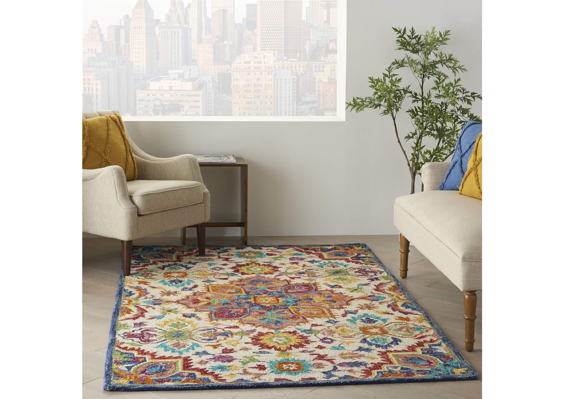 Nourison Bahari 5'x7' Area Rug,Nourison