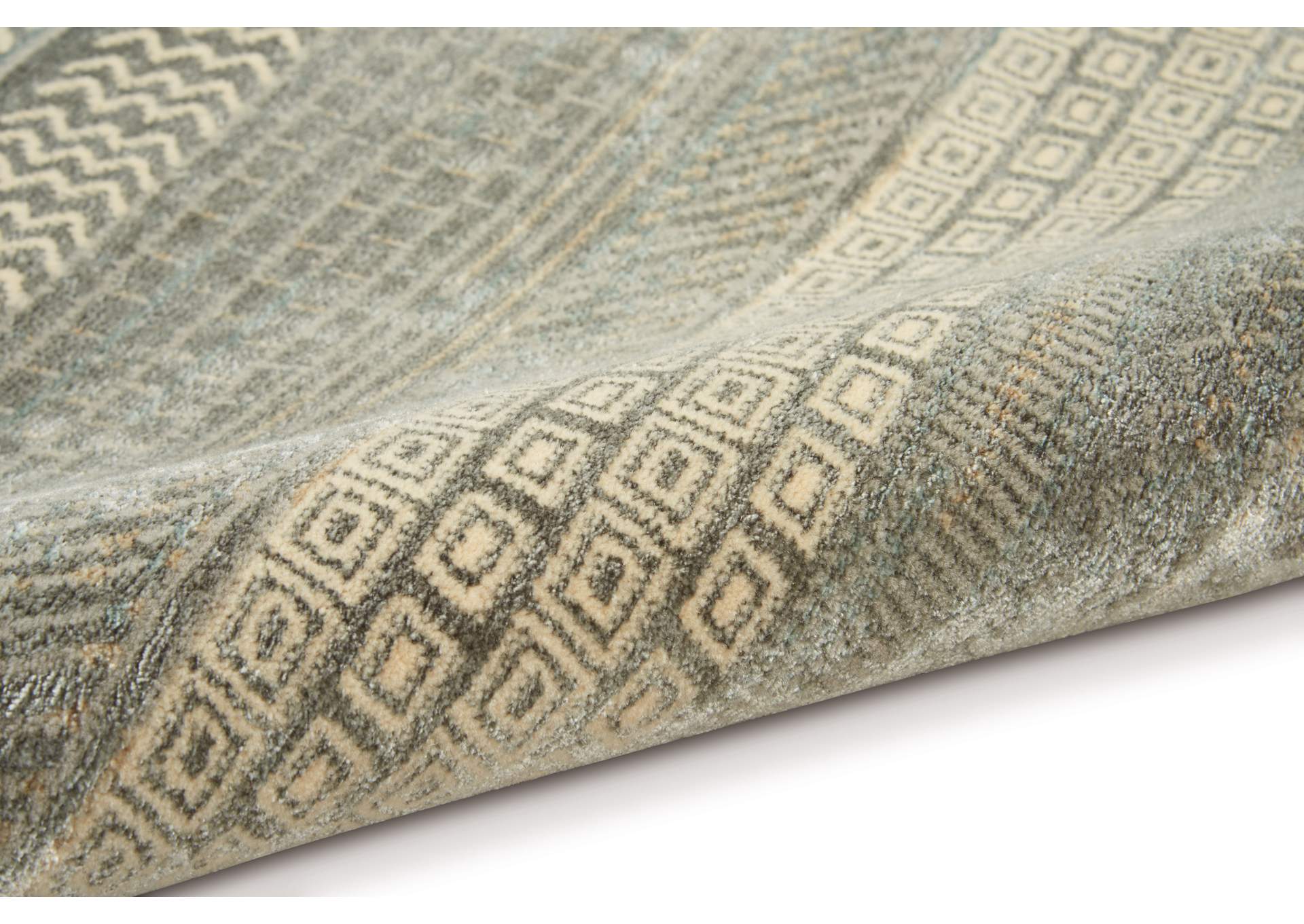 Calvin Klein Home Maya MAY03 Dolomite 8'x11' Rug,Nourison