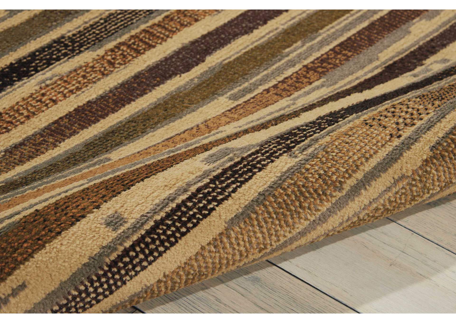 Nourison Paramount PAR15 Beige 5'x7' Area Rug,Nourison