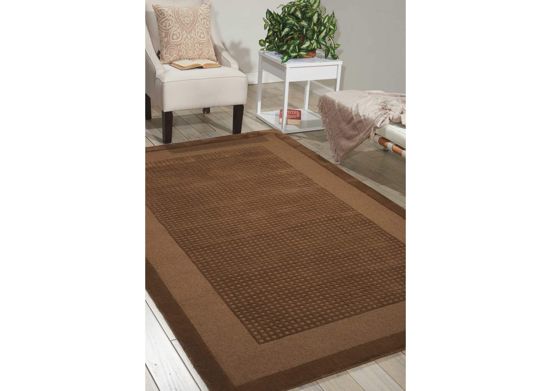 Nourison Westport WP20 Brown 3'x5' Area Rug,Nourison