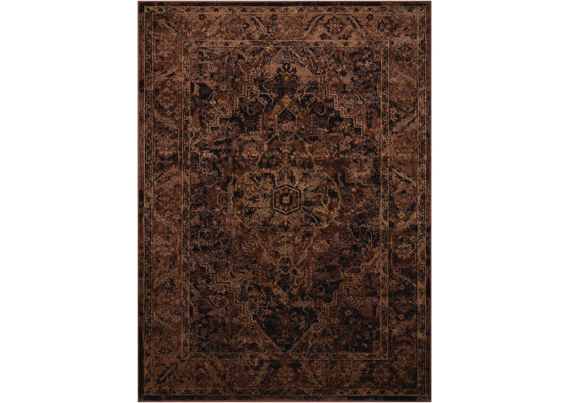 Nourison Delano DEL07 Black 8'x11' Rug,Nourison