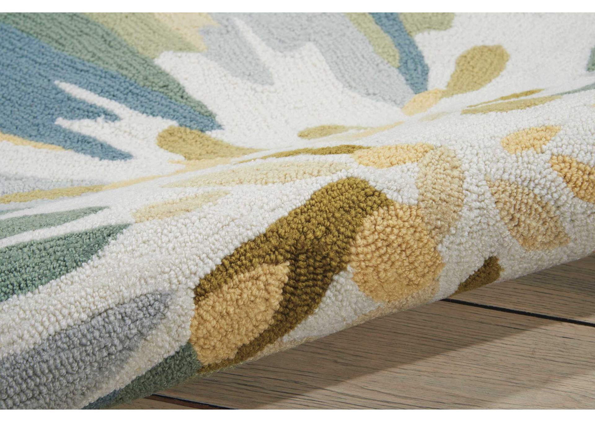 Nourison Fantasy FA16 Brown 3'x5' Area Rug,Nourison