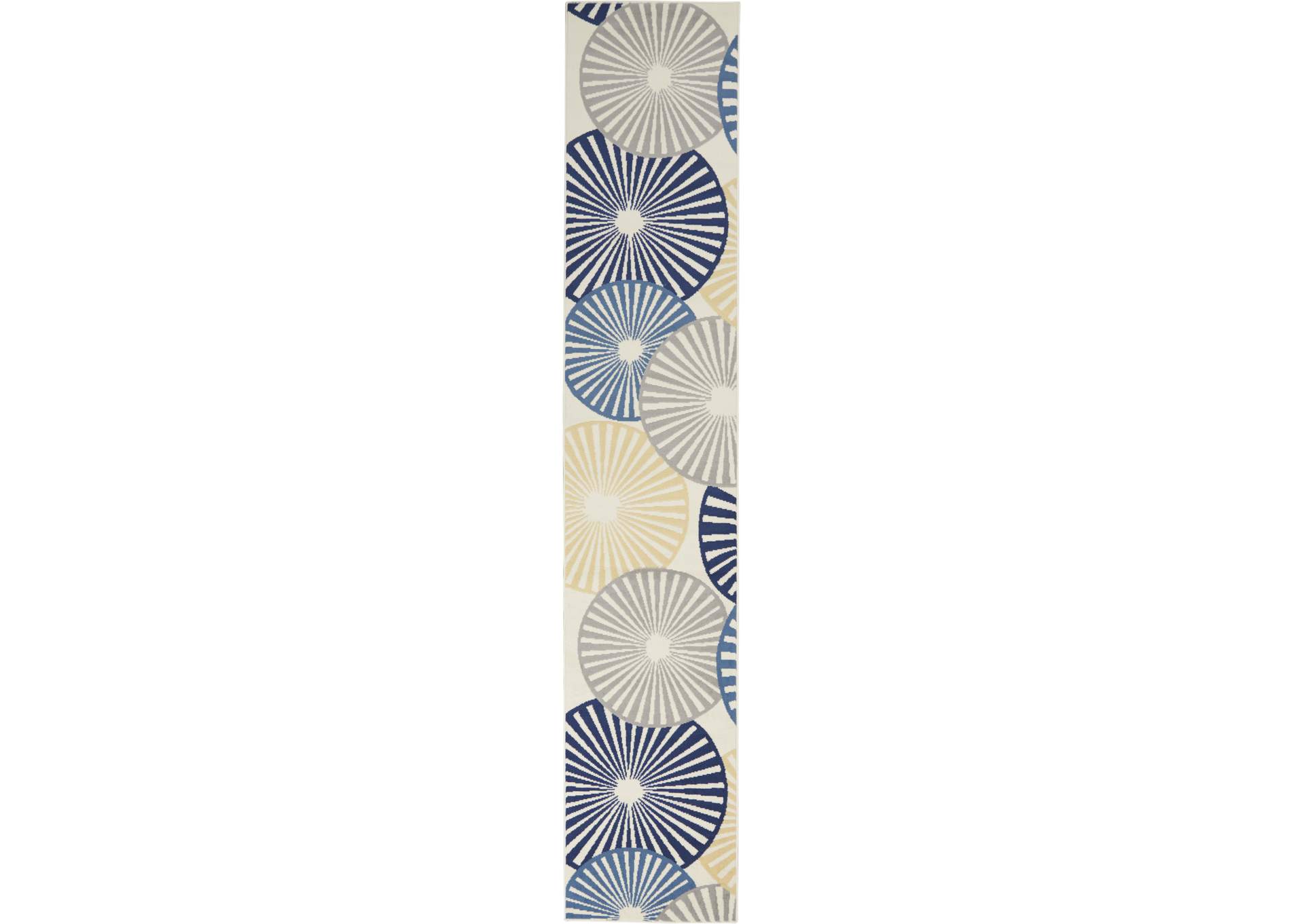 Nourison Grafix 10' Runner Area Rug,Nourison