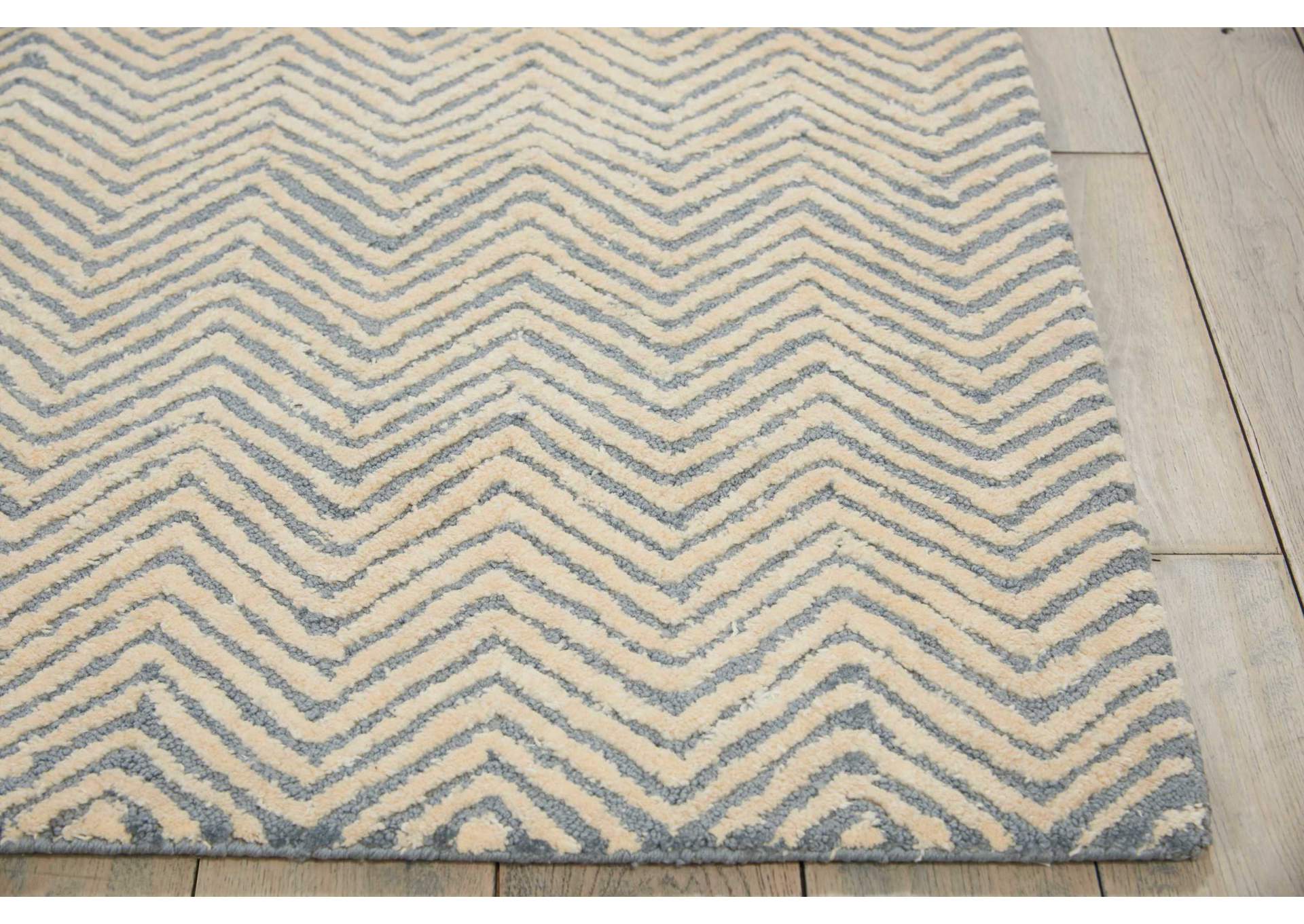 Nourison Deco Mod DEC03 Light Blue/Ivory 8'x11' Oversized Rug,Nourison