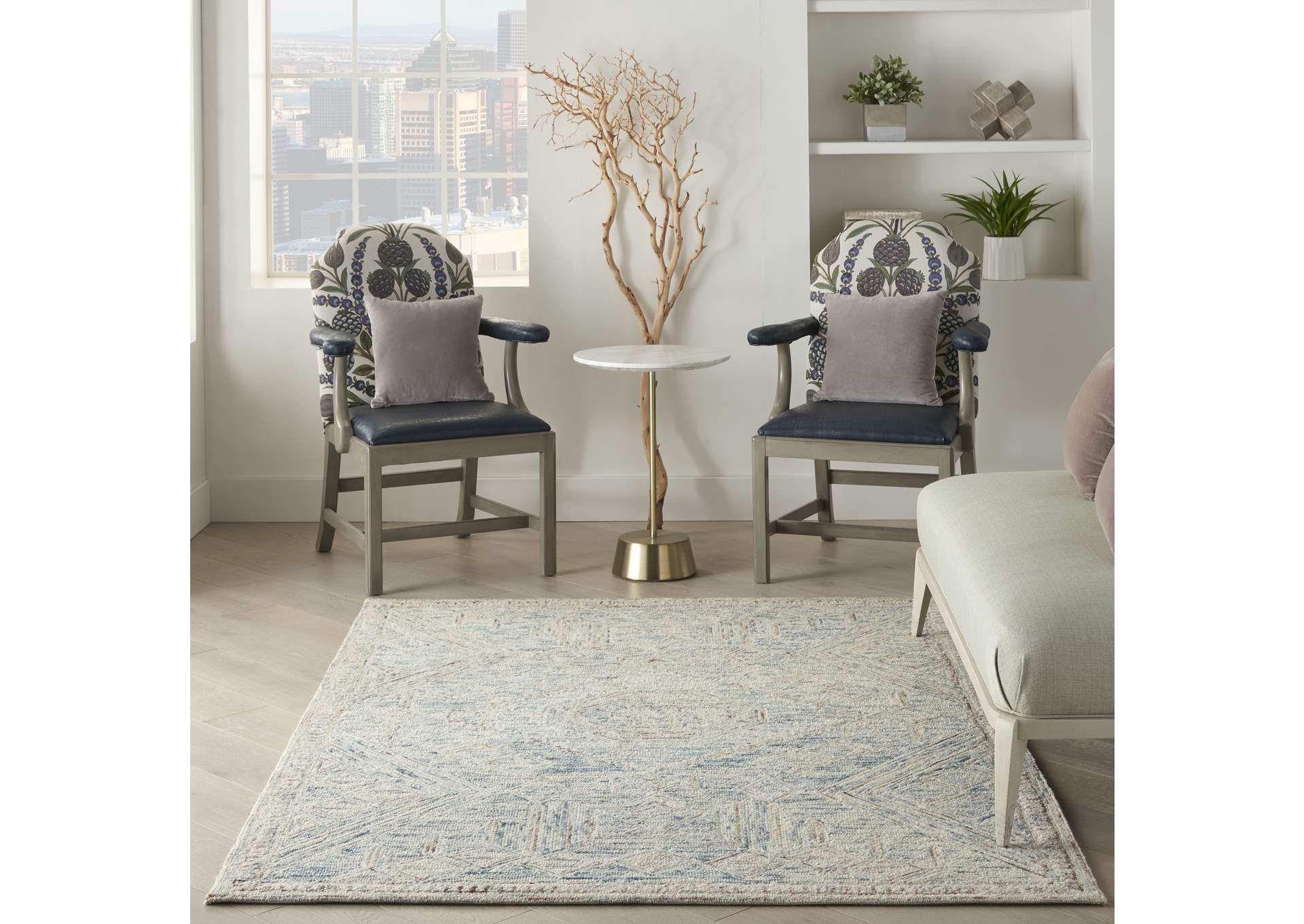 Nourison Interlock 4' x 6' Area Rug,Nourison
