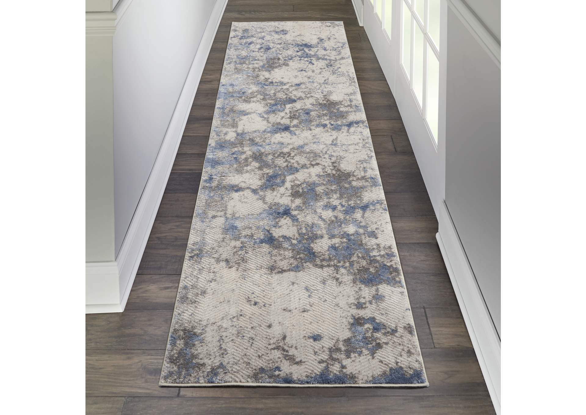Nourison Silky Textures 8' Runner Area Rug,Nourison